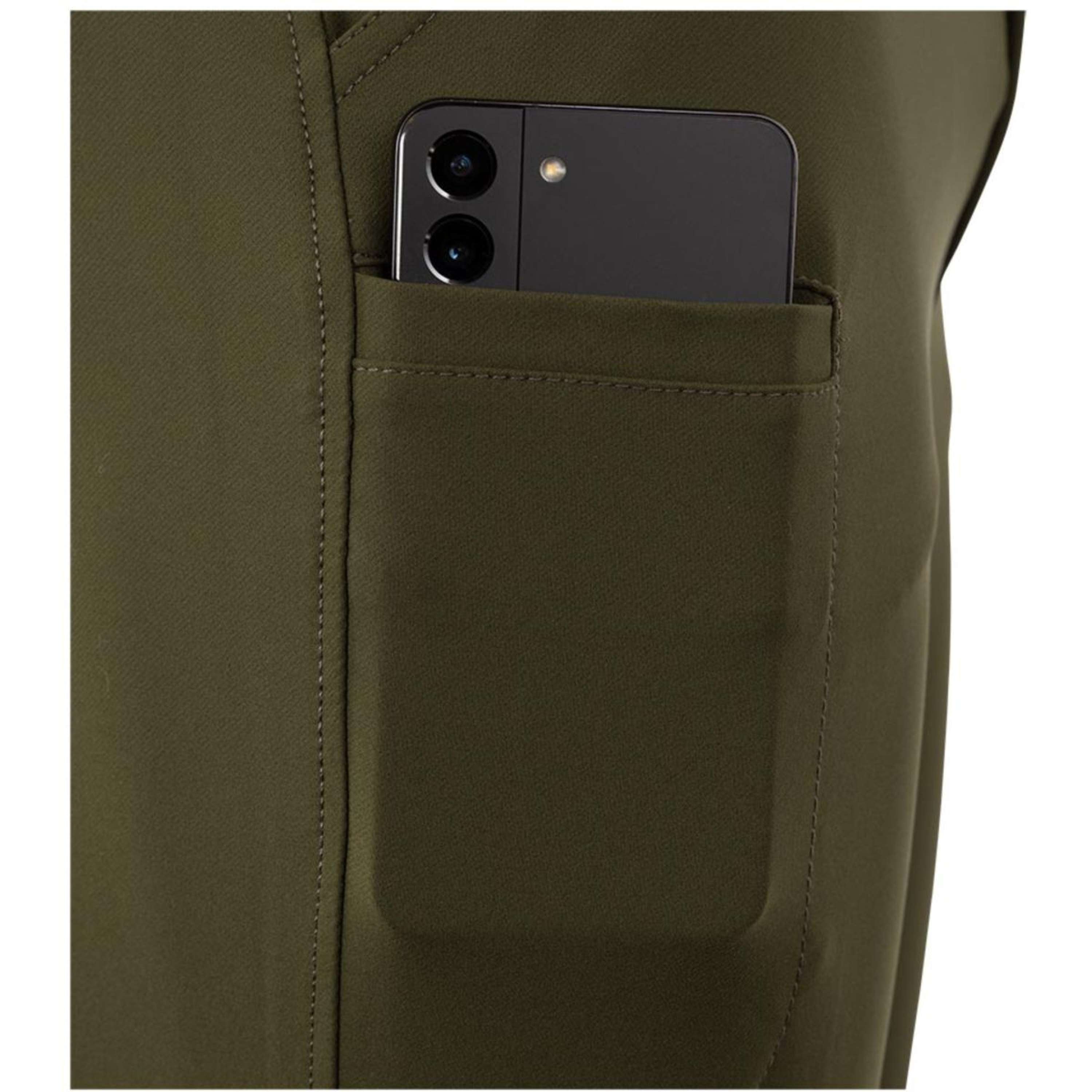 BR Breeches Maikel Siliconen Knie Forest Green