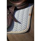 EQUITHÈME Saddlepad Softy Jumping Grey/Blue