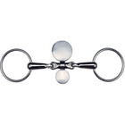 Feeling Snaffle with Spoons Stainless Steel Solid 18mm