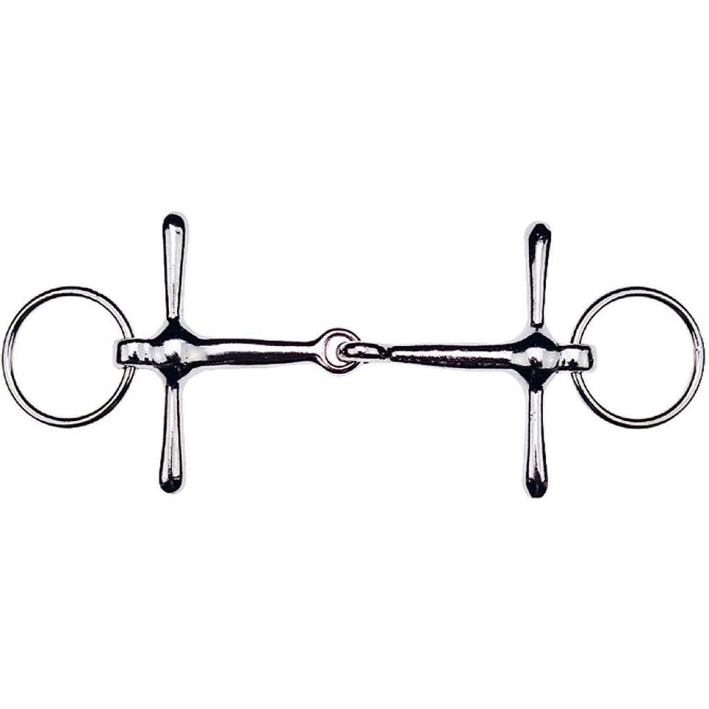 Educative Snaffle Nickel Plated Steel Solid 14mm