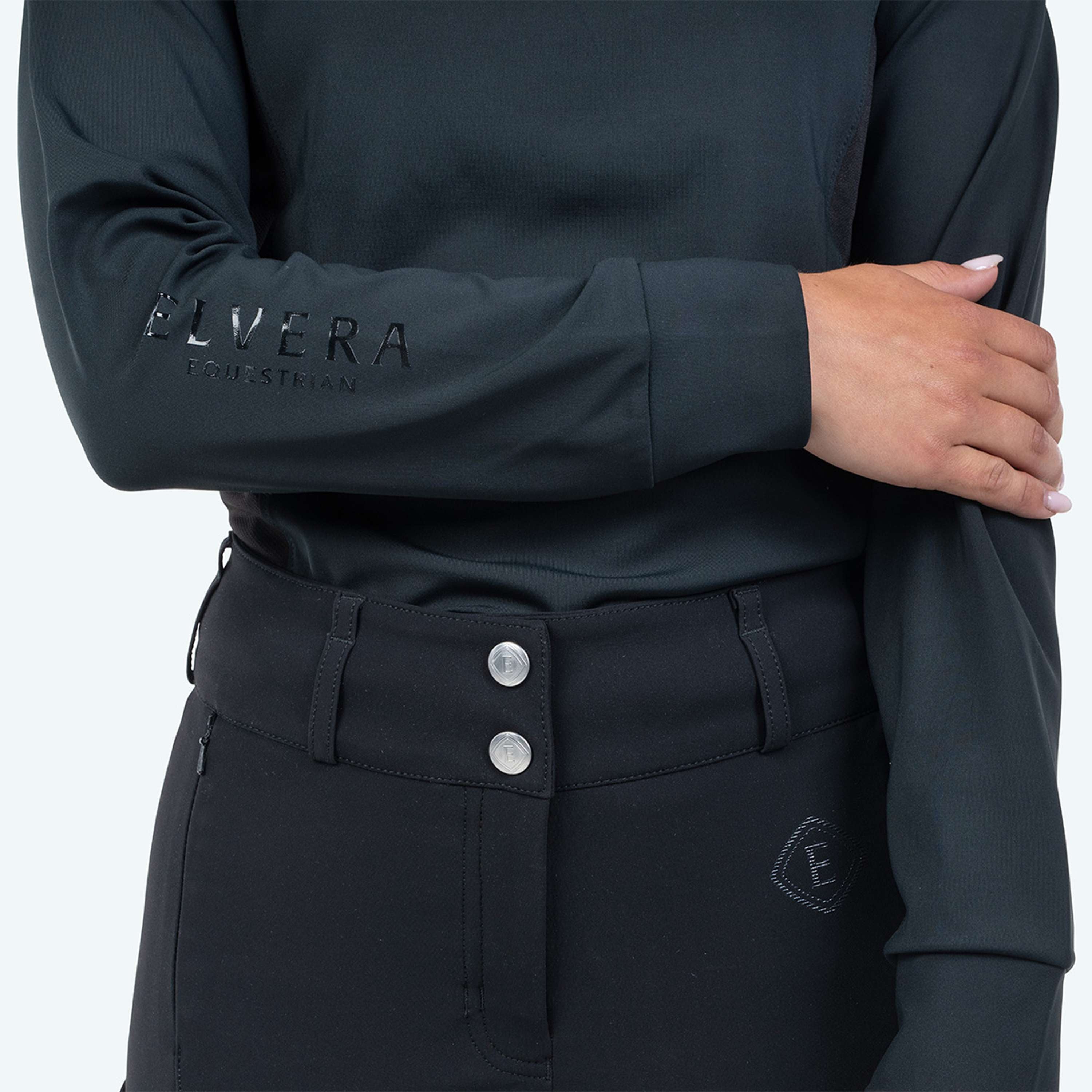 Elvera Equestrian Training shirt EEMexa Long Sleeve Black