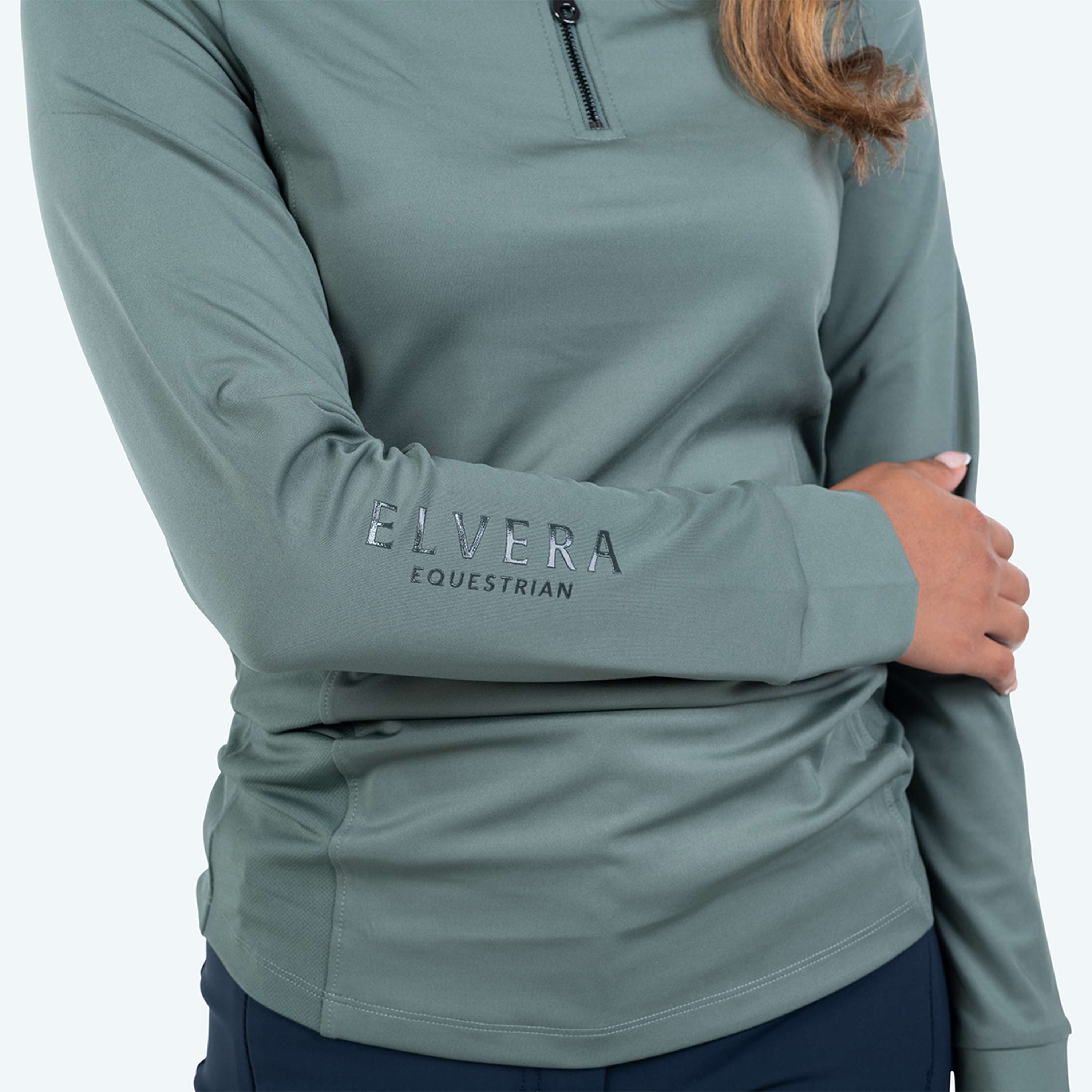 Elvera Equestrian Training shirt EEMexa Long Sleeve Oregano
