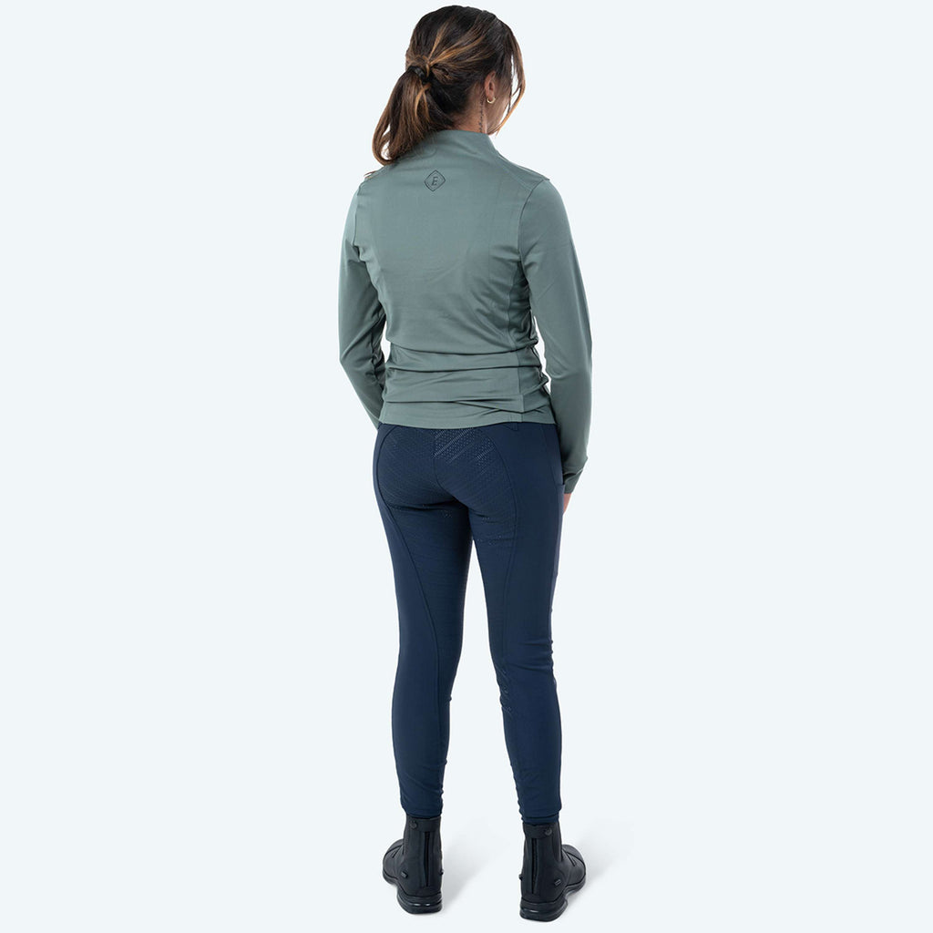 Elvera Equestrian Training shirt EEMexa Long Sleeve Oregano