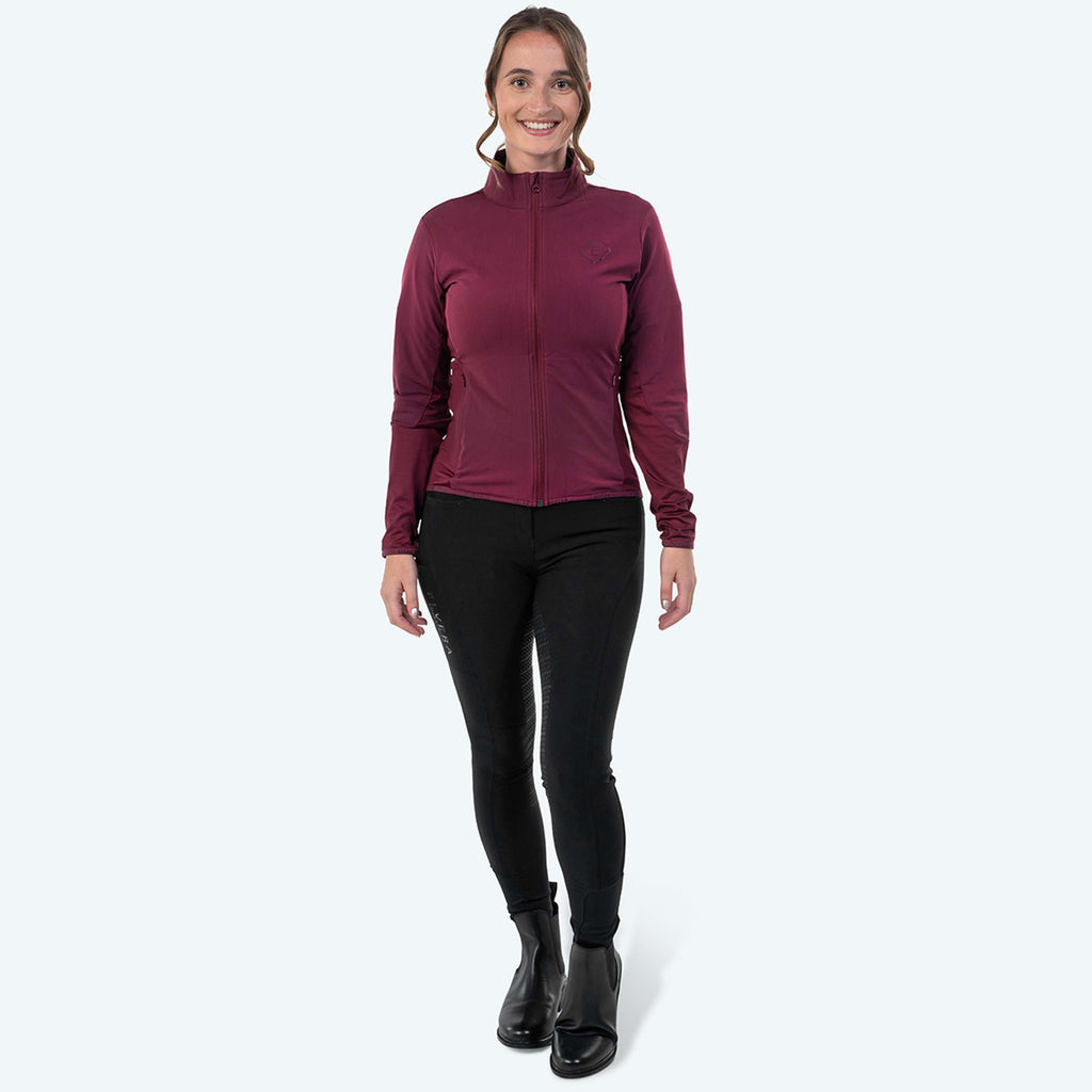 Elvera Equestrian Training Vest EEAveline Wineberry