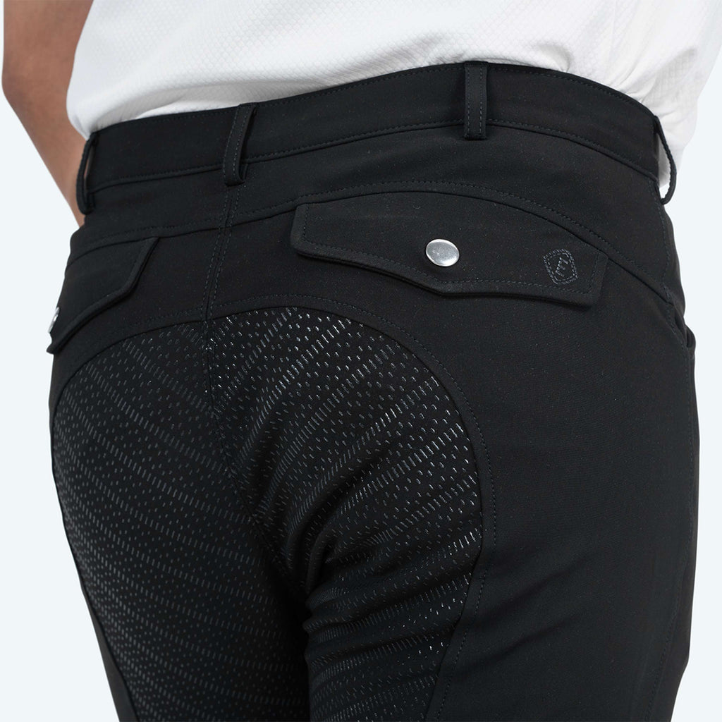 Elvera Equestrian Breeches Dual Core Pro Men Black