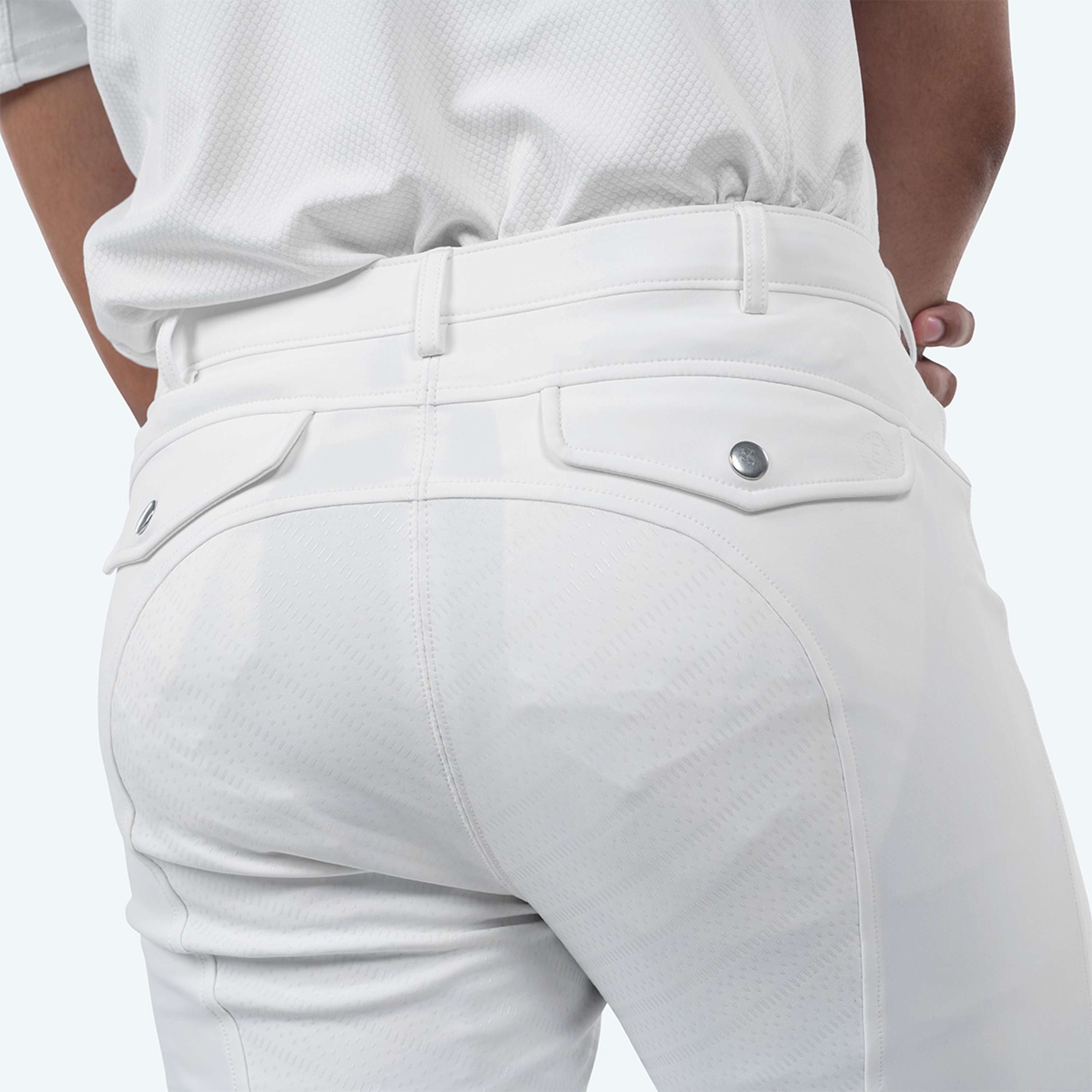 Elvera Equestrian Breeches Sensitive Pro Men White