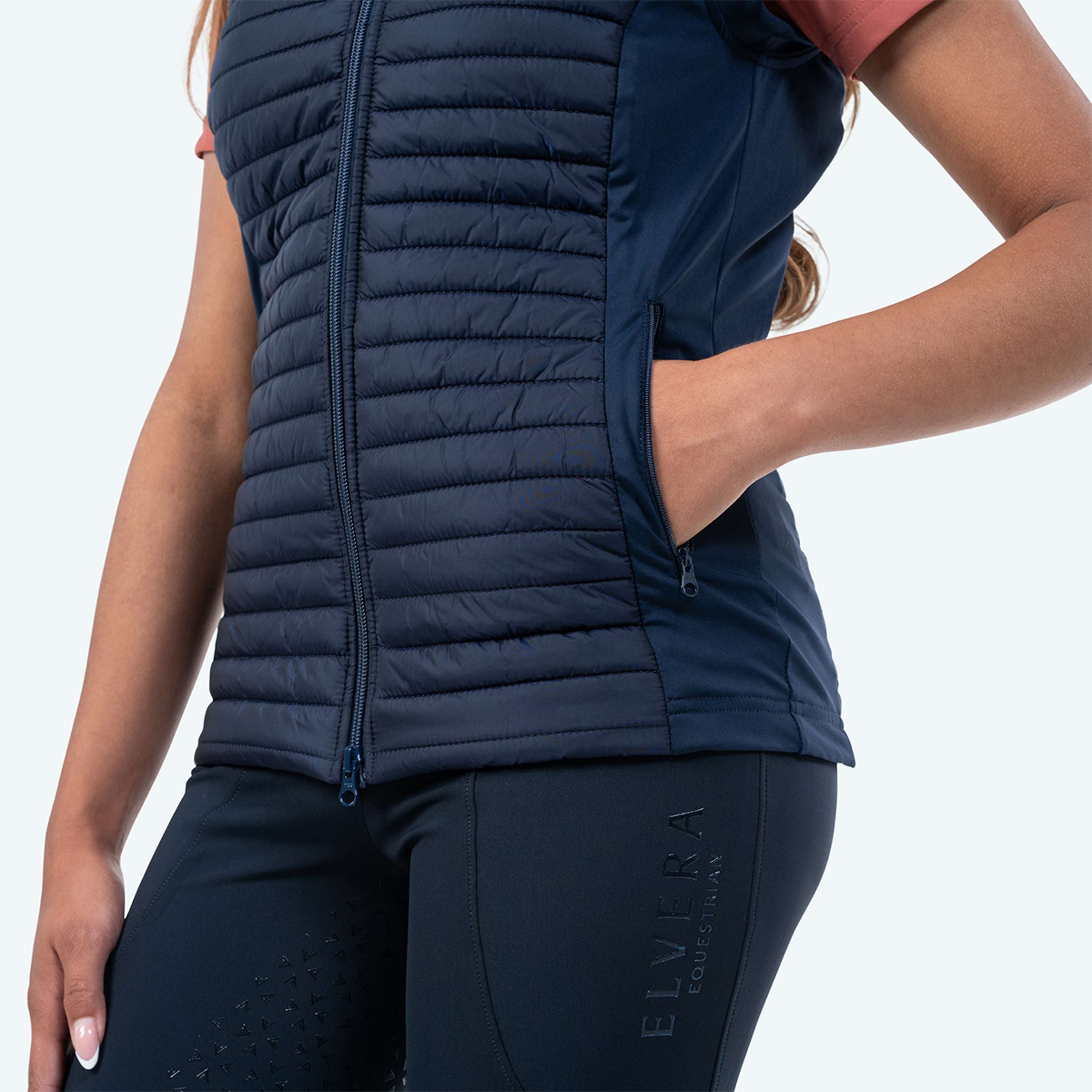 Elvera Equestrian Bodywarmer EEBaroness Metalic Navy