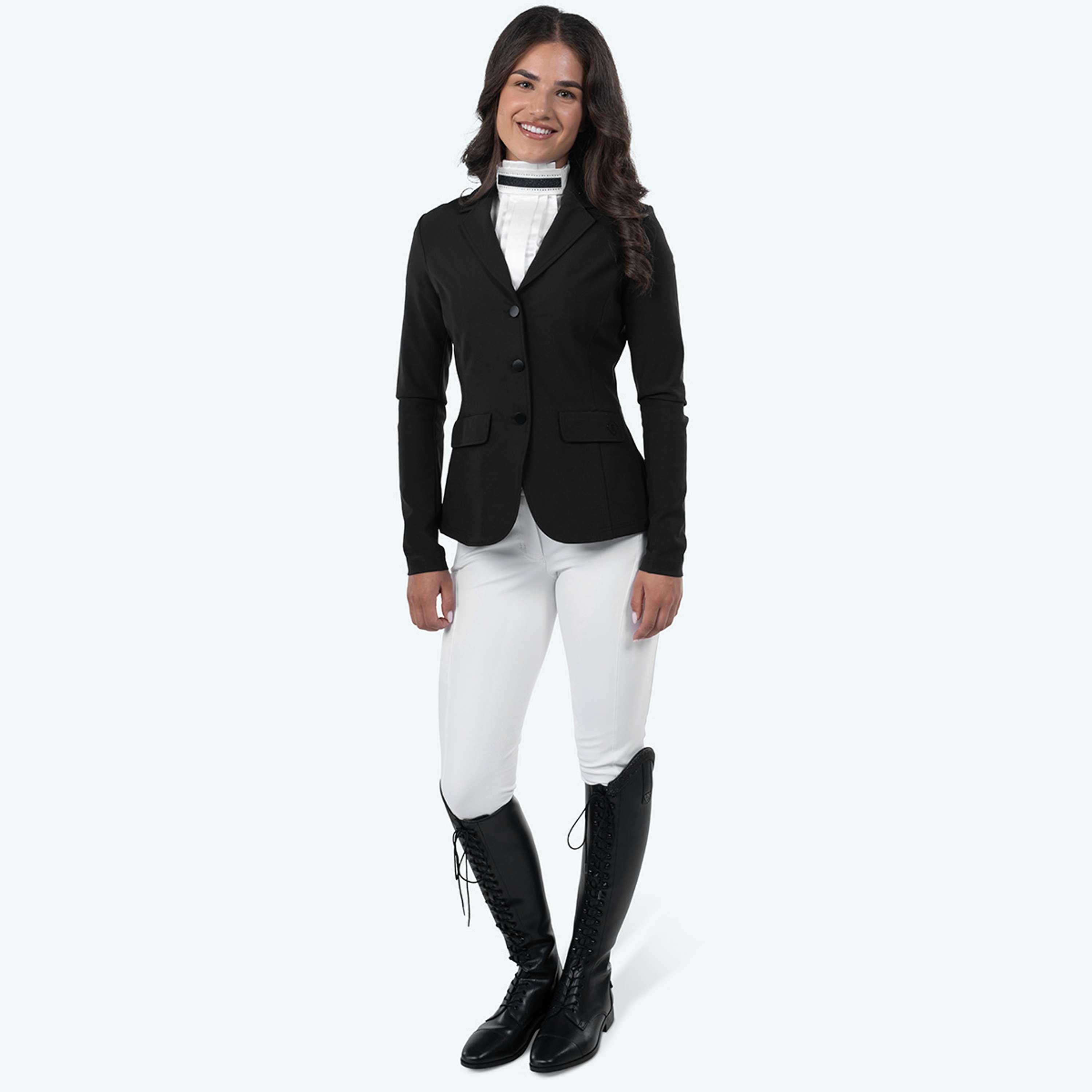 Elvera Equestrian Competition Jacket EEChica Bling Black