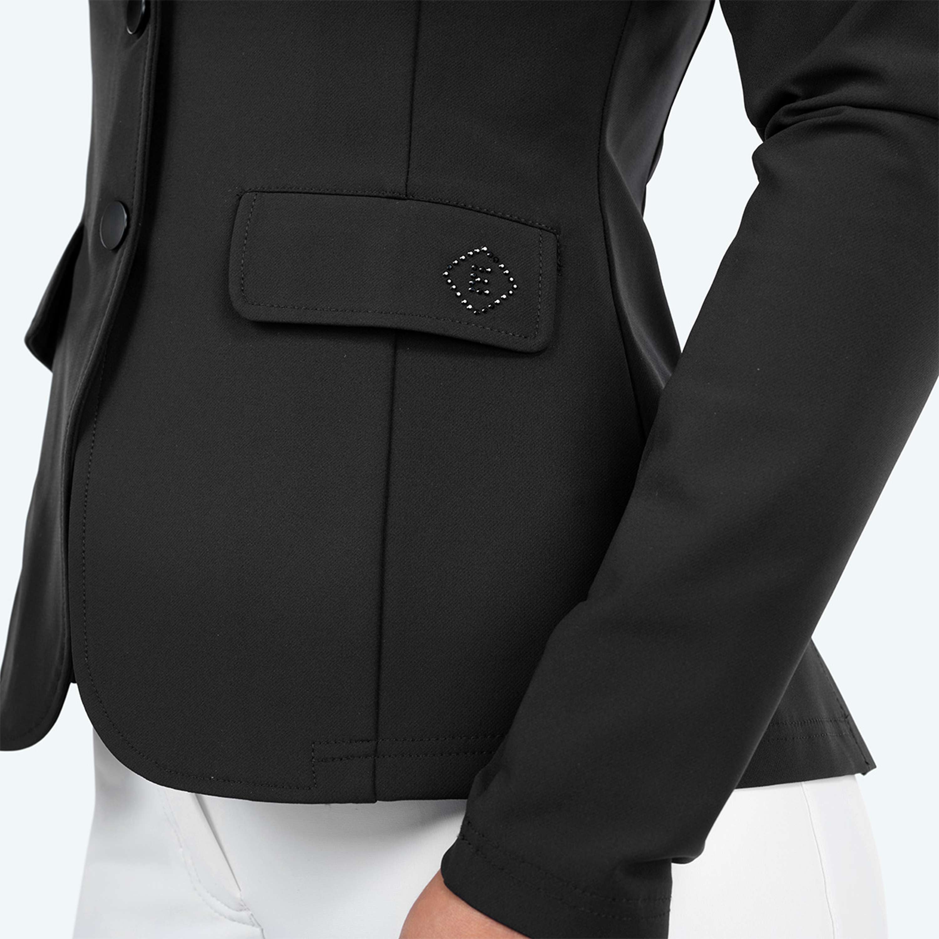Elvera Equestrian Competition Jacket EEChica Bling Black