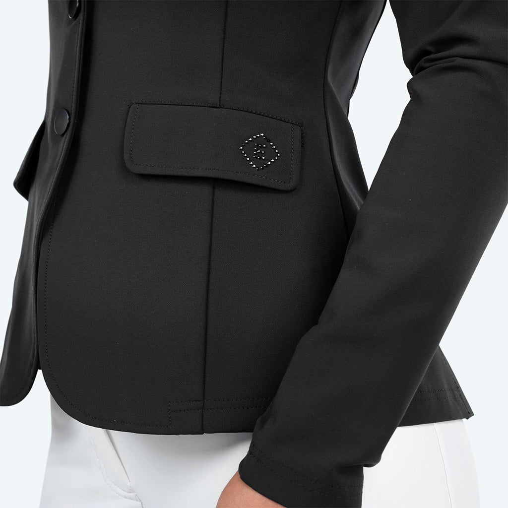 Elvera Equestrian Competition Jacket EEChica Bling Black