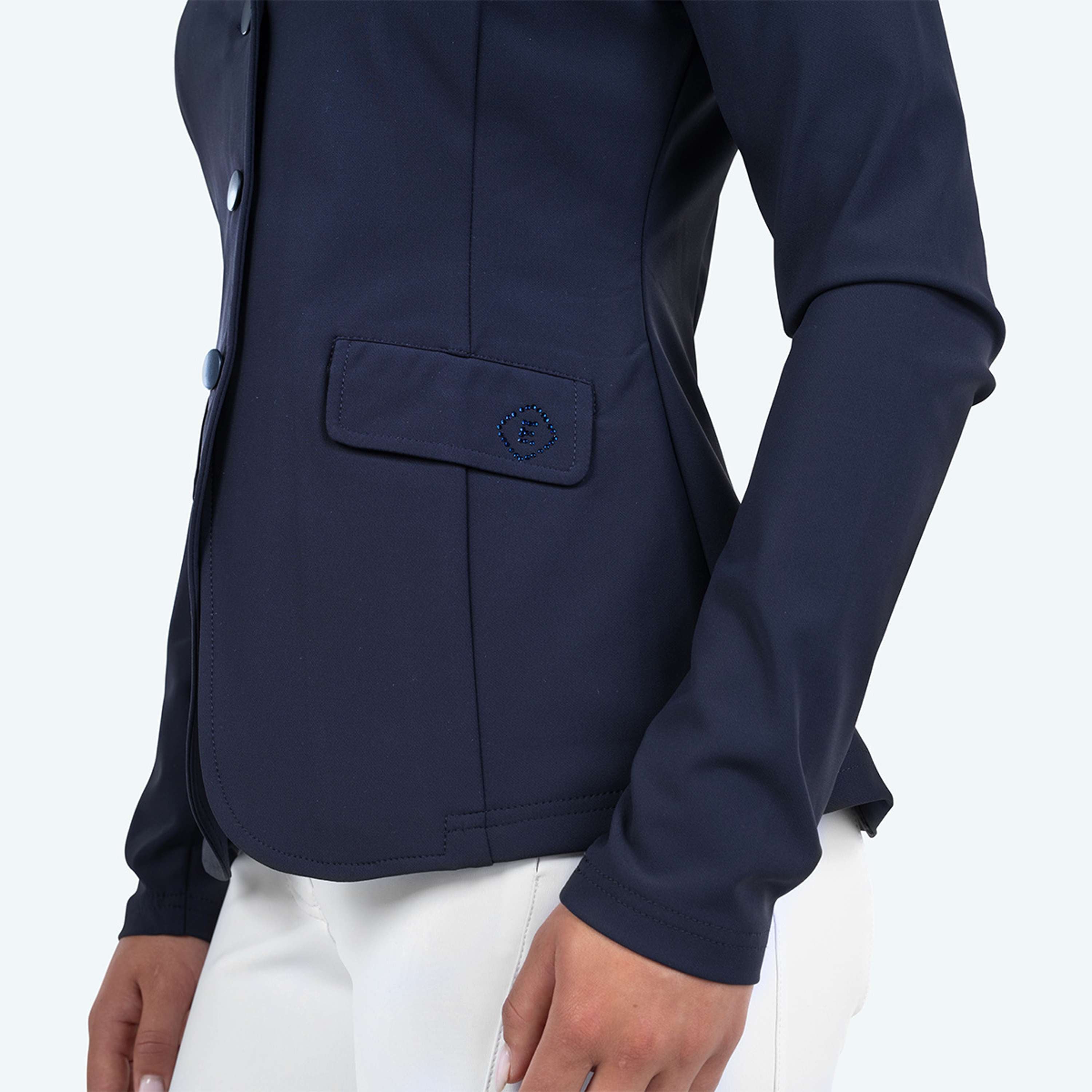 Elvera Equestrian Competition Jacket EEChica Bling Navy