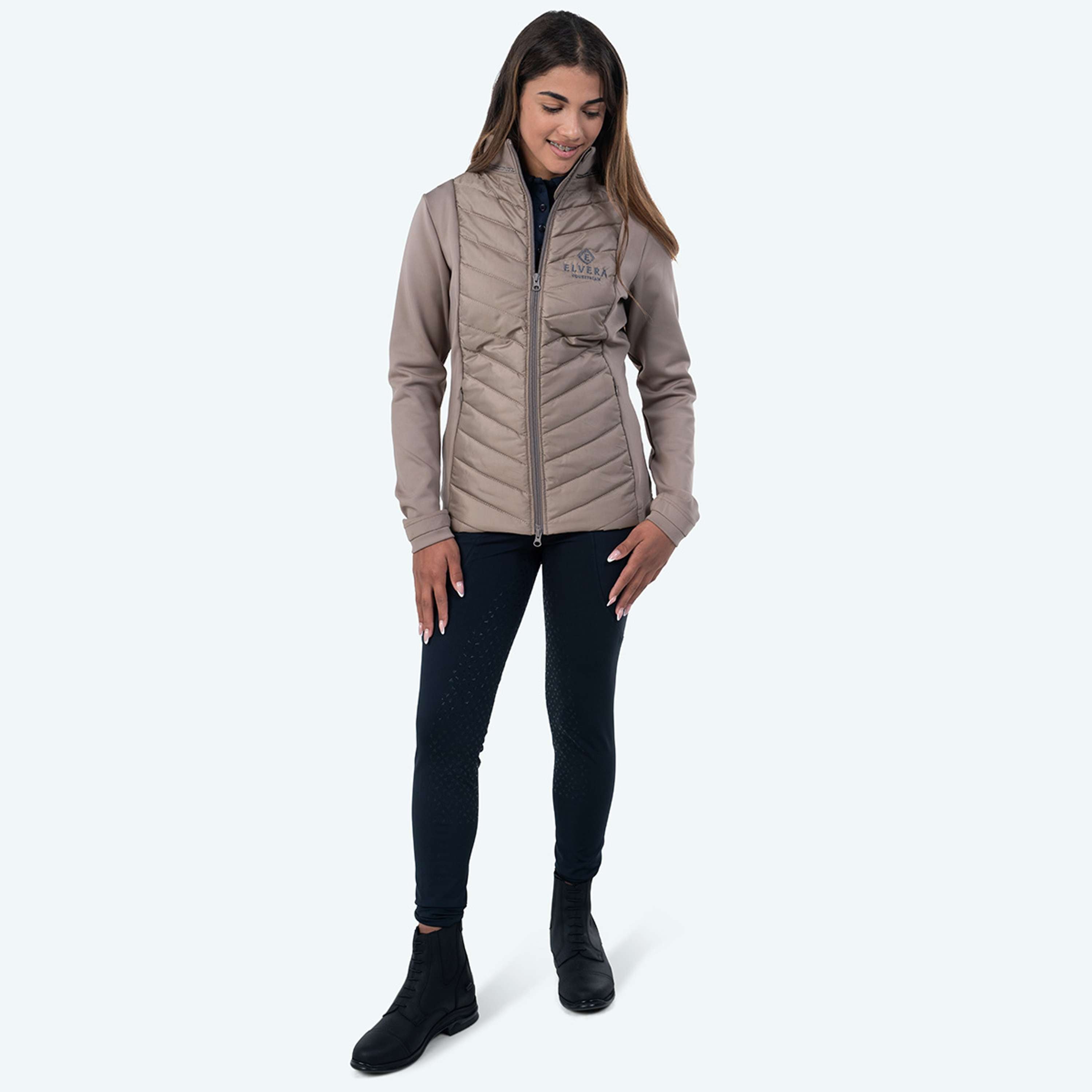 Elvera Equestrian Jacket EEUvilina Bling Taupe
