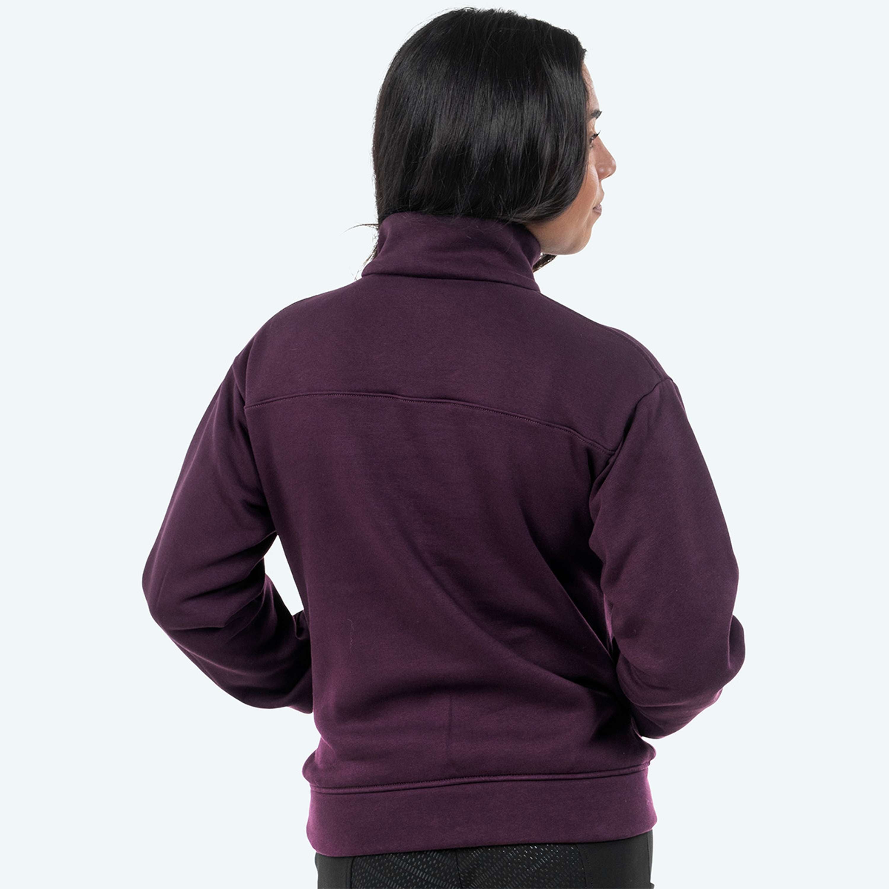 Elvera Equestrian Sweater EEHazardstory Plum