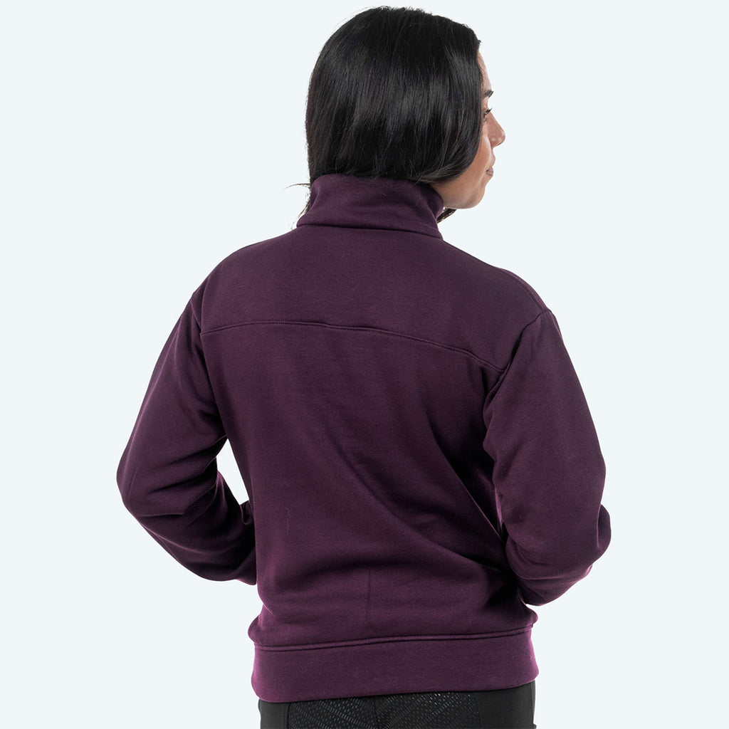 Elvera Equestrian Sweater EEHazardstory Plum