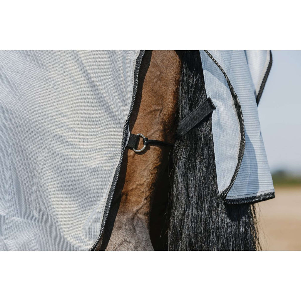 Riding World Fly Rug Belly Mesh Grey
