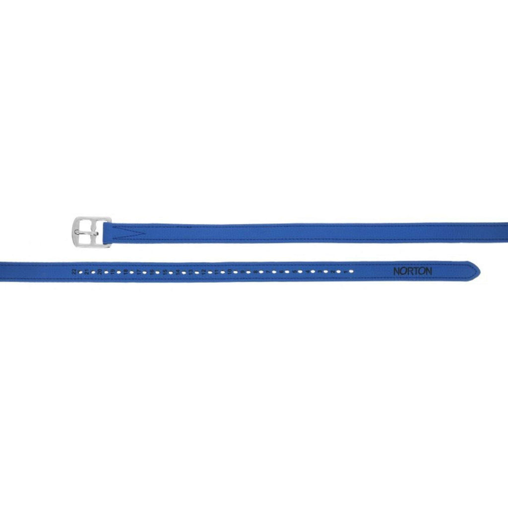 Norton Stirrup Straps Royal Blue
