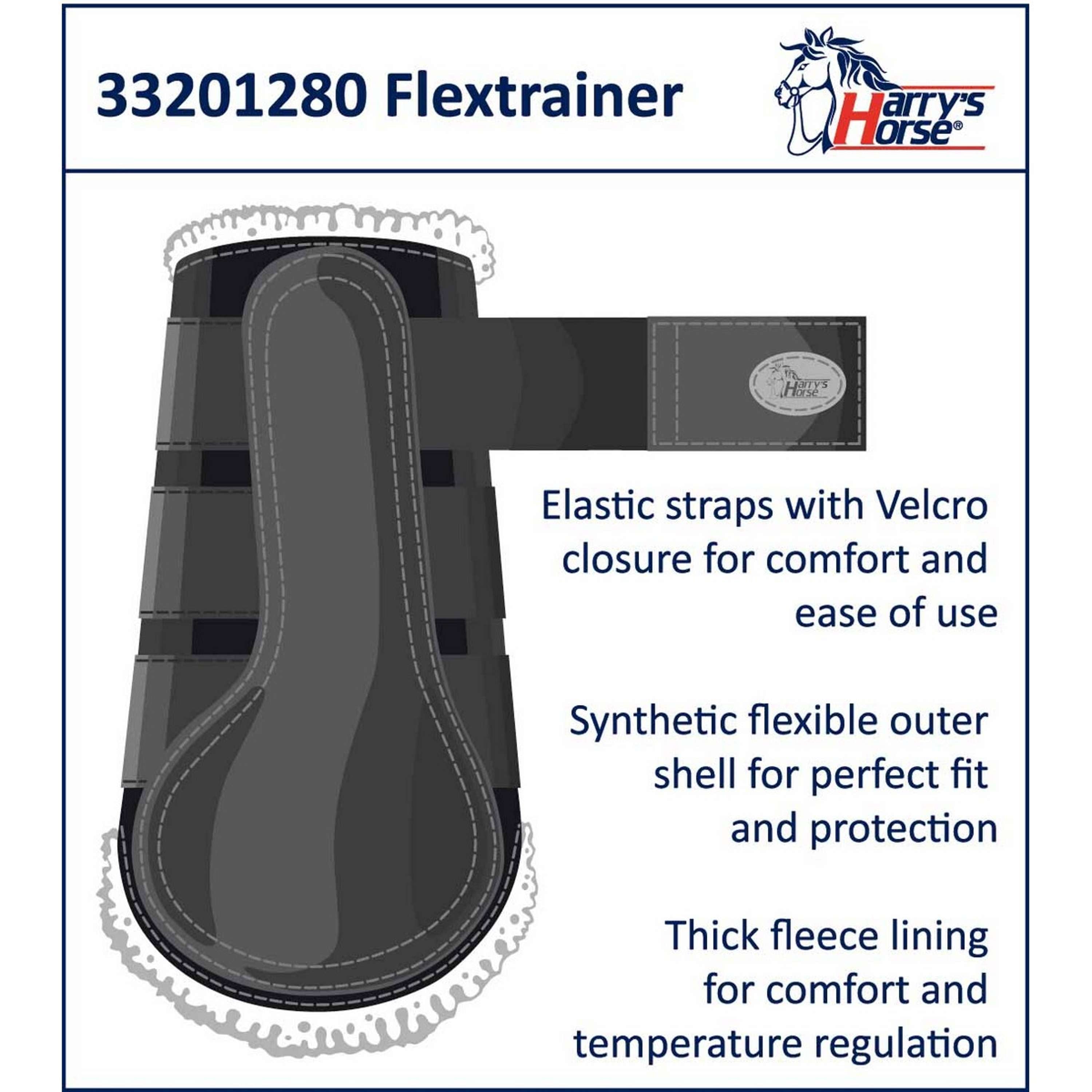 Harry's Horse Leg protection Flextrainer White