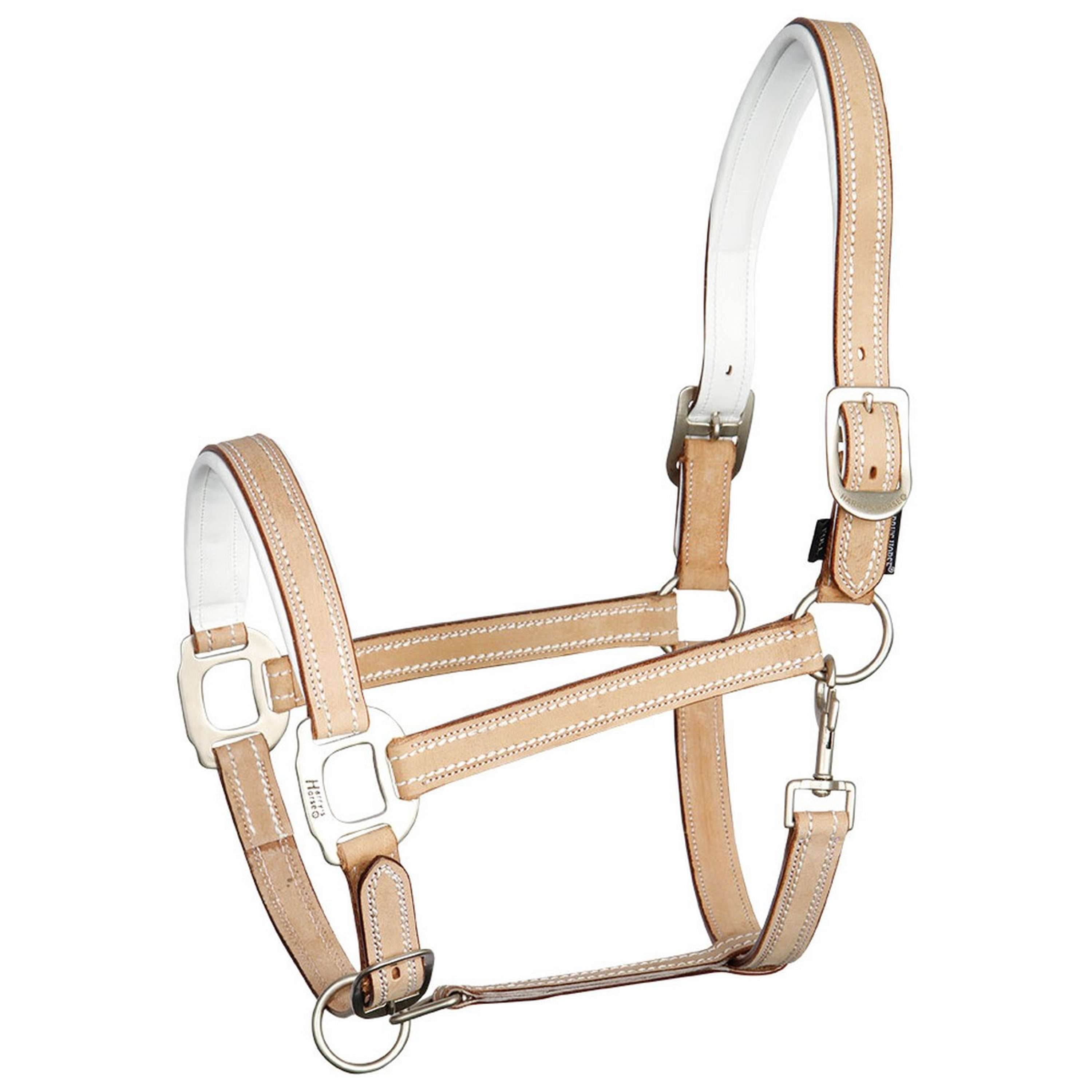 Harry's Horse Halter Cremello Leather Beige