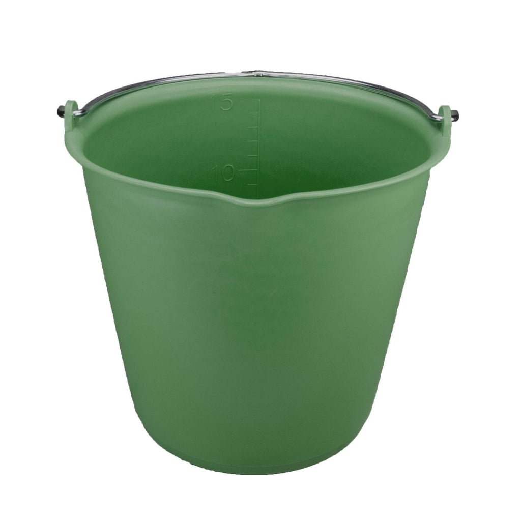 Agradi Bucket with measurement scale + pouring spout Green
