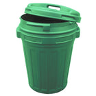 Feed Bucket with Twist Lock 70L Green