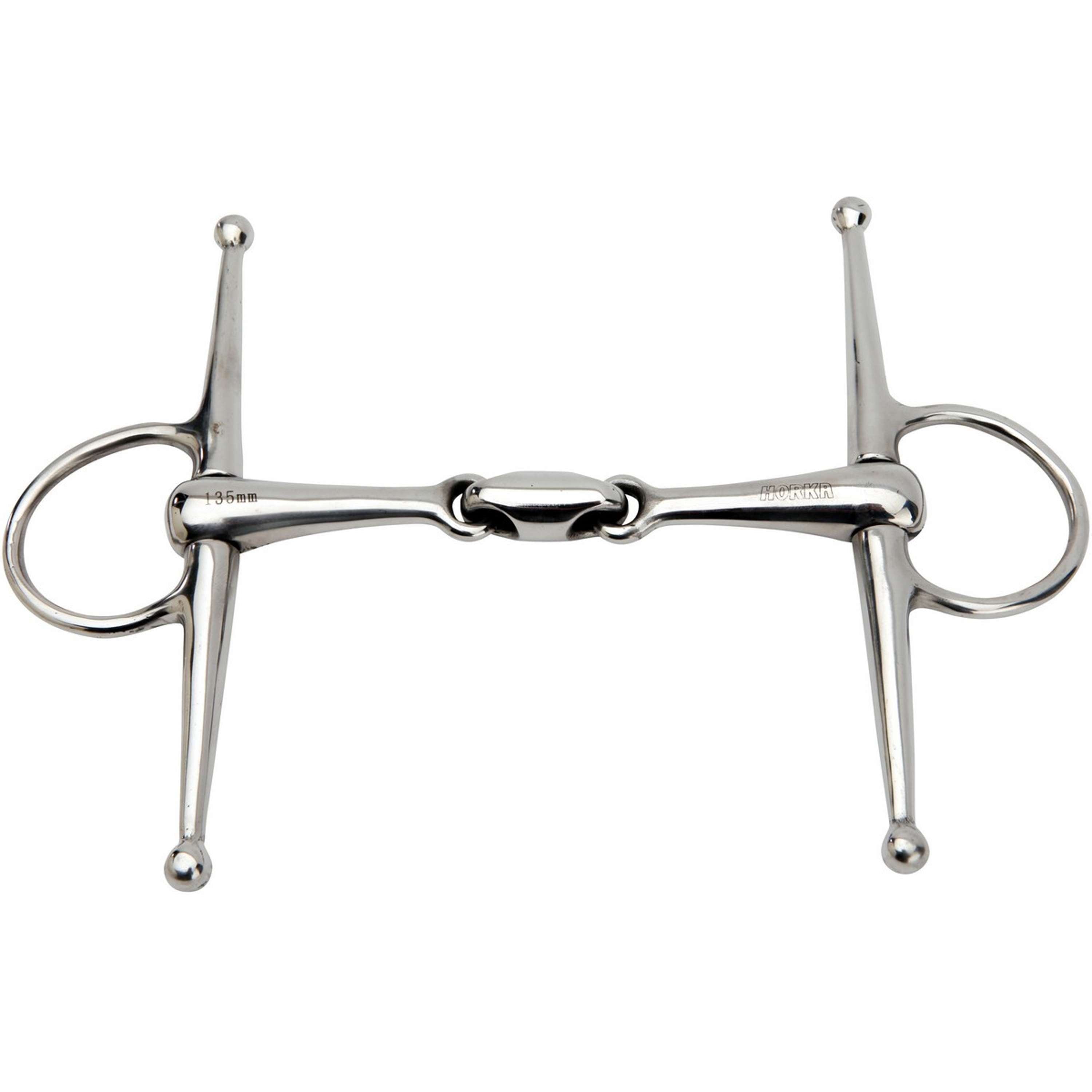 HORKA Double Jointed Full Cheek Ss 18mm Stainless Steel