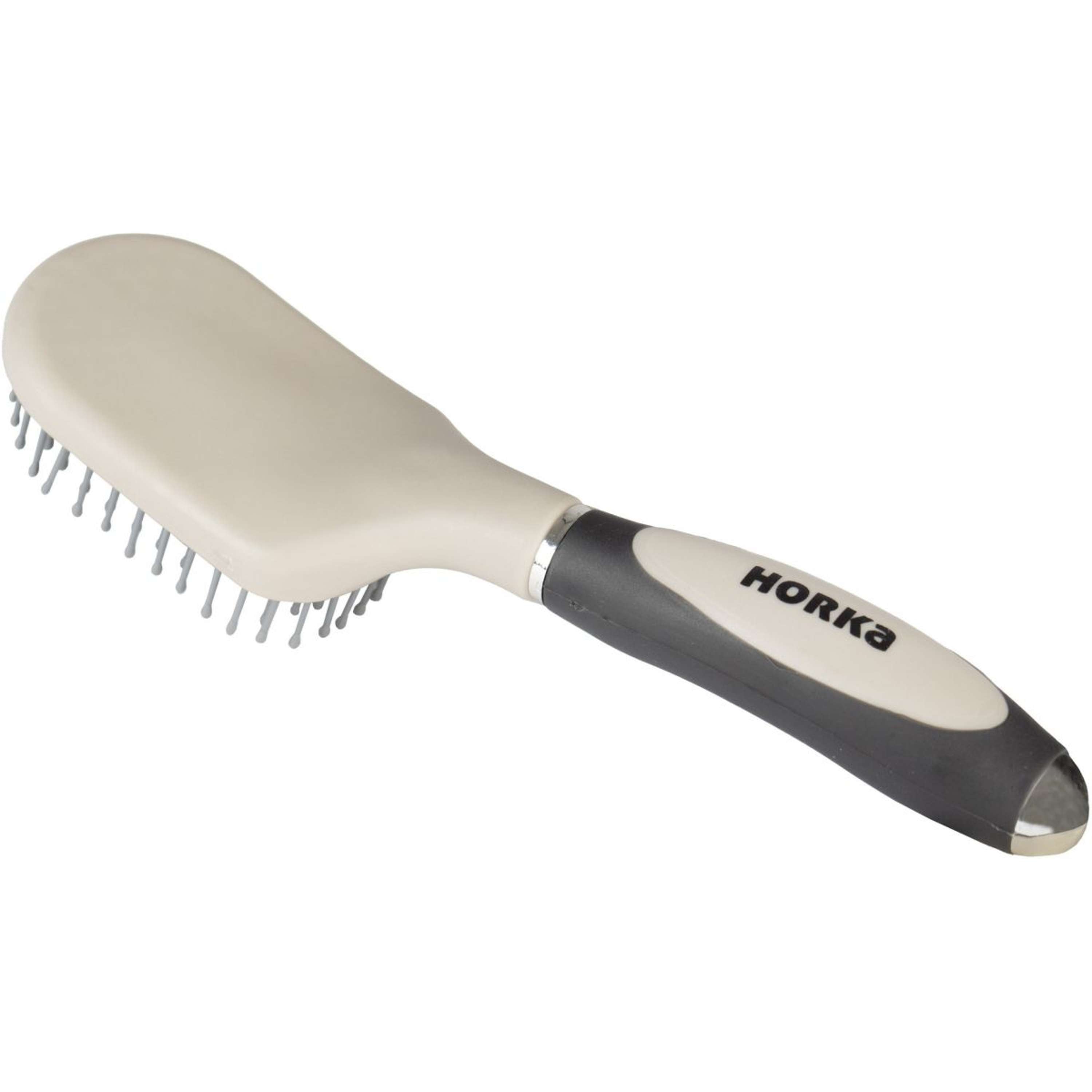 HORKA Tail and Mane Brush Soft Grip Black