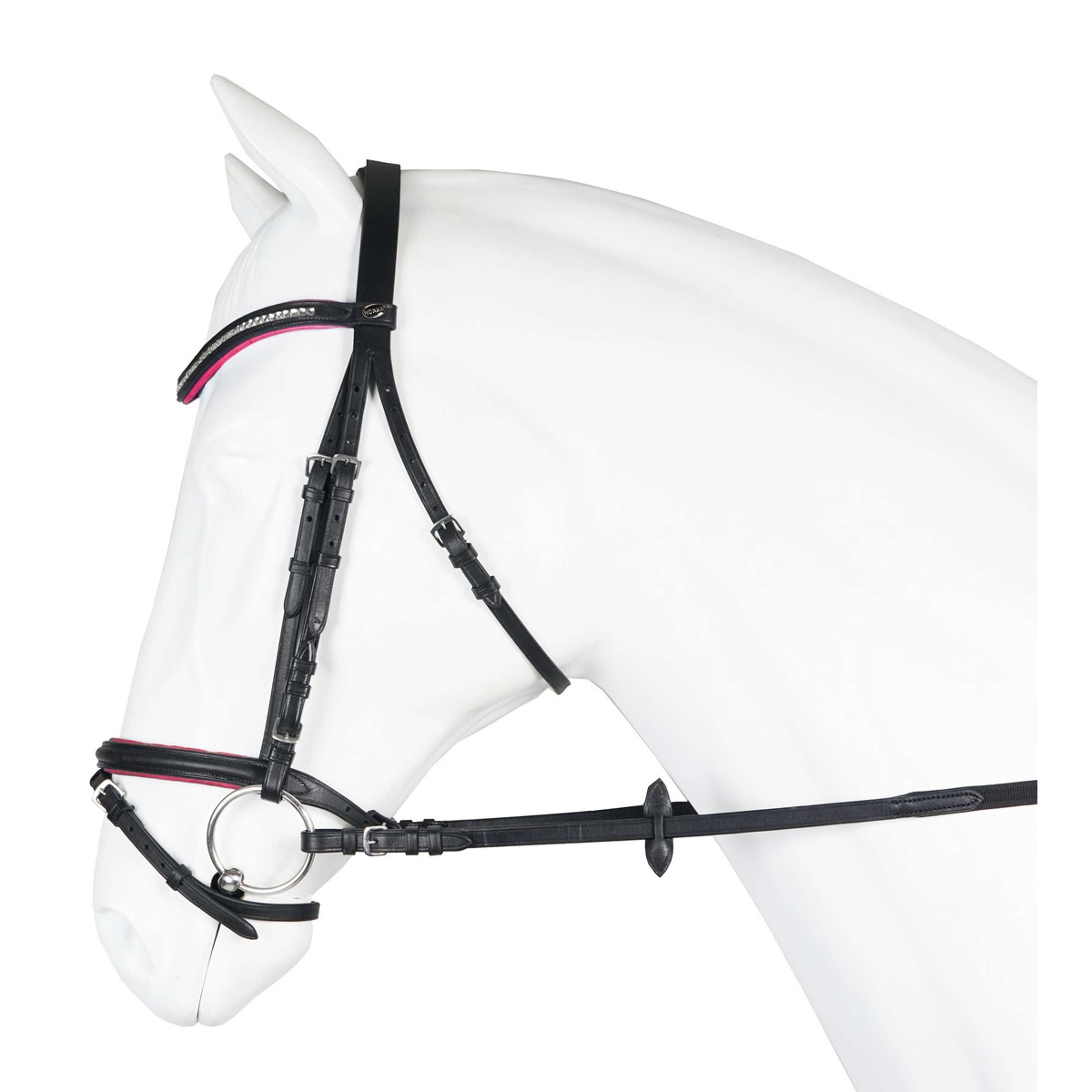 HORKA Bridle Jolly Black/Pink