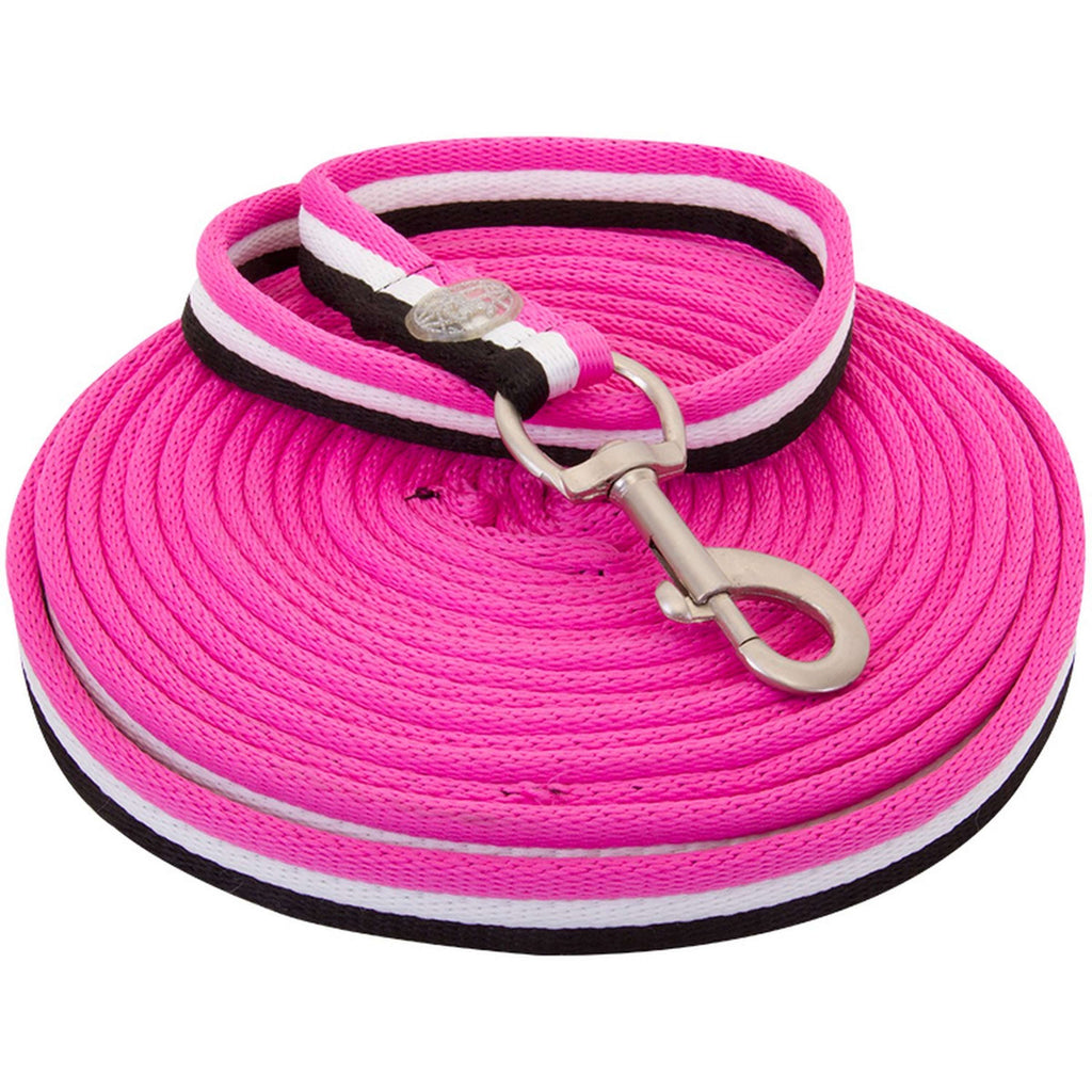 Imperial Riding Lunging Side Rope IRH Neon Pink