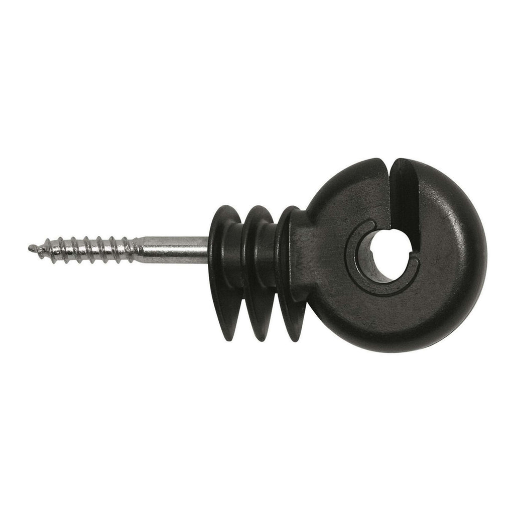 Ako Ring Insulator Compact with Short Support 25 Pieces Black