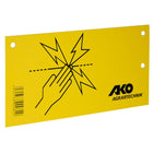 Ako Warning Sign Yellow