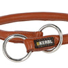 Kerbl Collar Roma Cowhide with Stopper Cognac