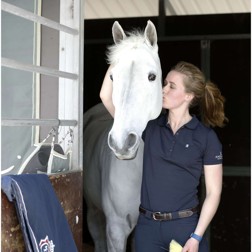 Kingsland Polo Shirt Classic Women Navy