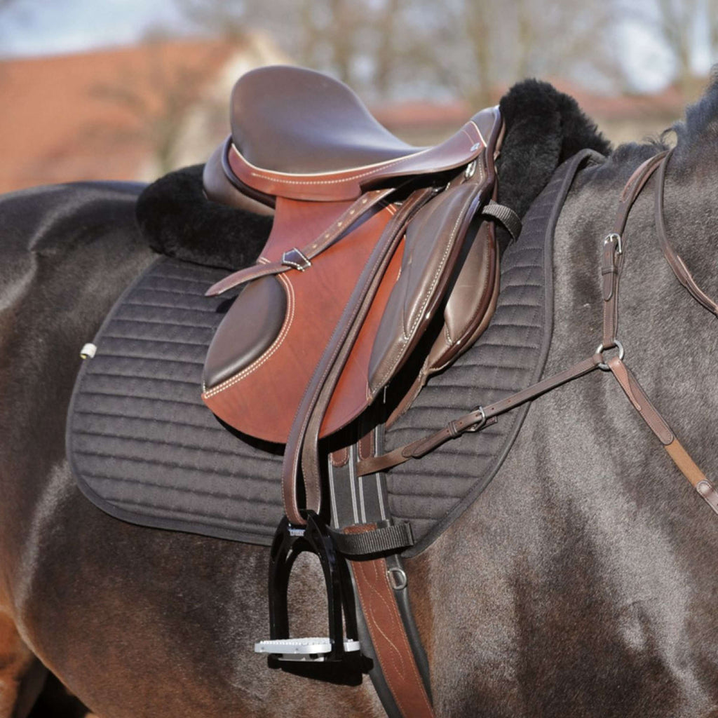 Kavalkade Half Pad with Lambskin Black