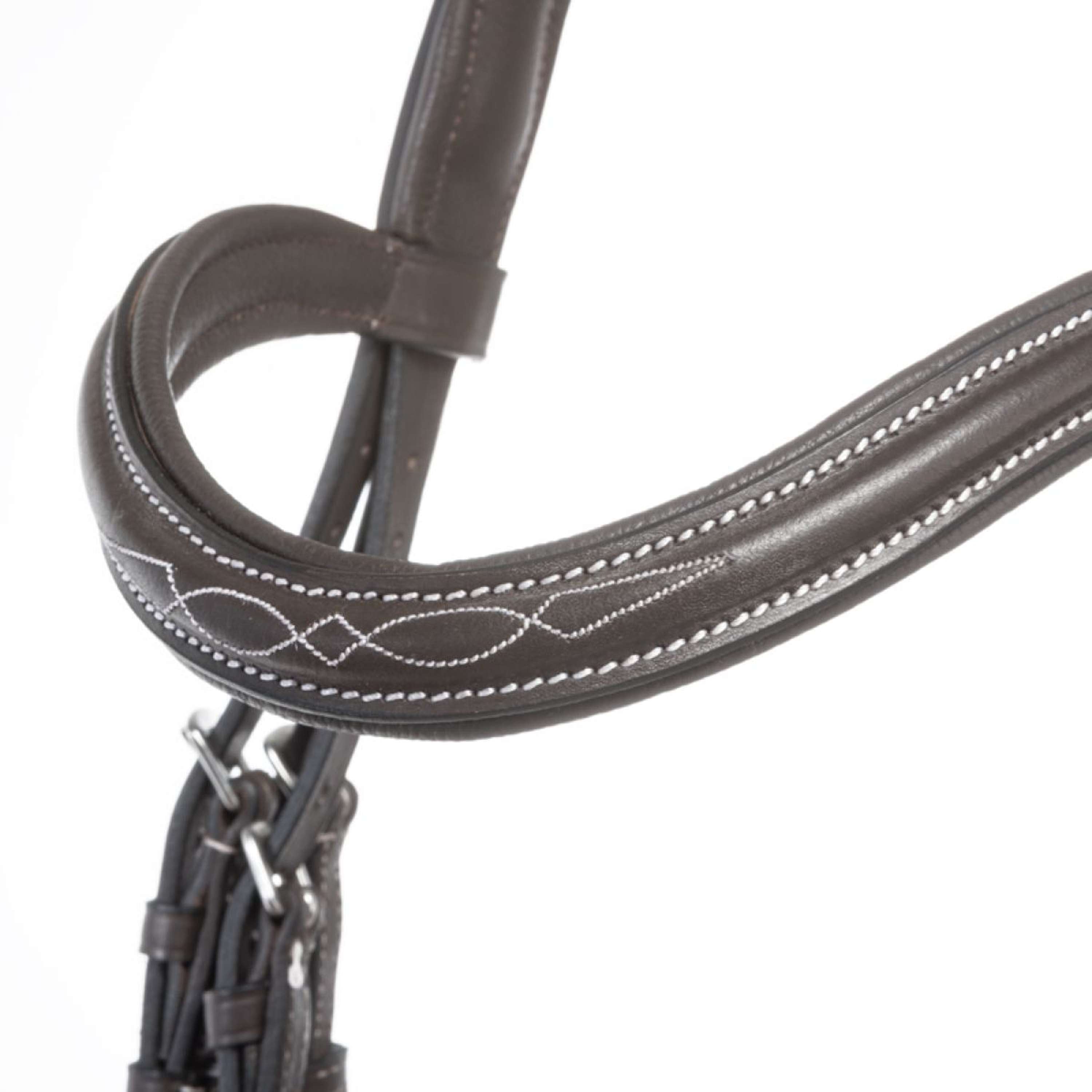 Kavalkade Bridle Diandro Mex Noseband Brown