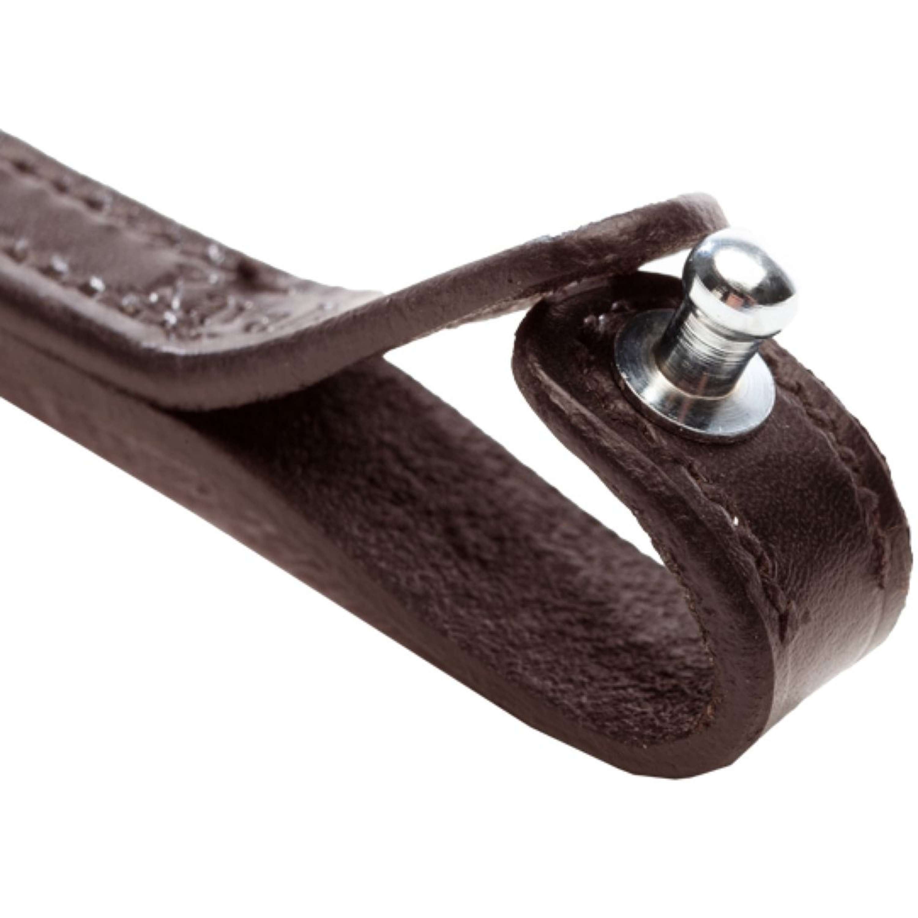Kavalkade Browband Button Coffee Brown