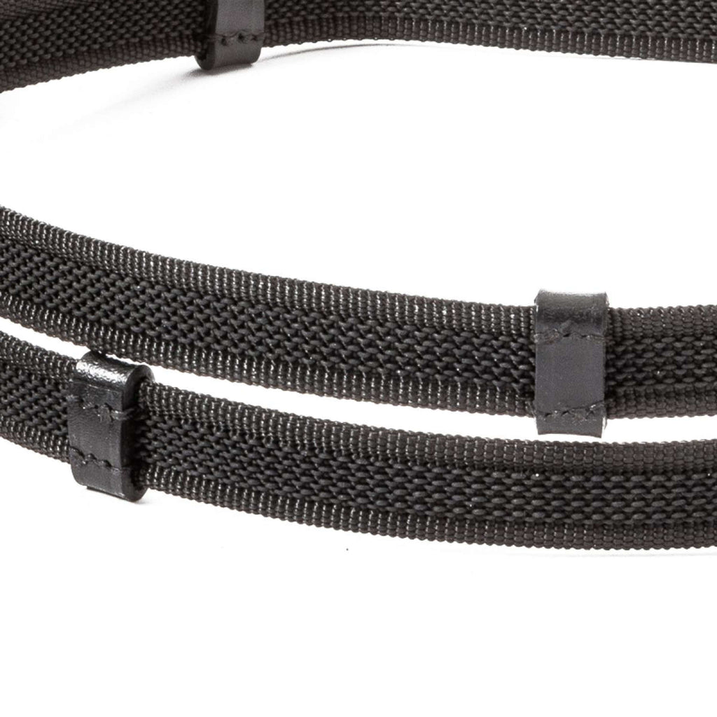Kavalkade Rein with Stoppers 16mm Black