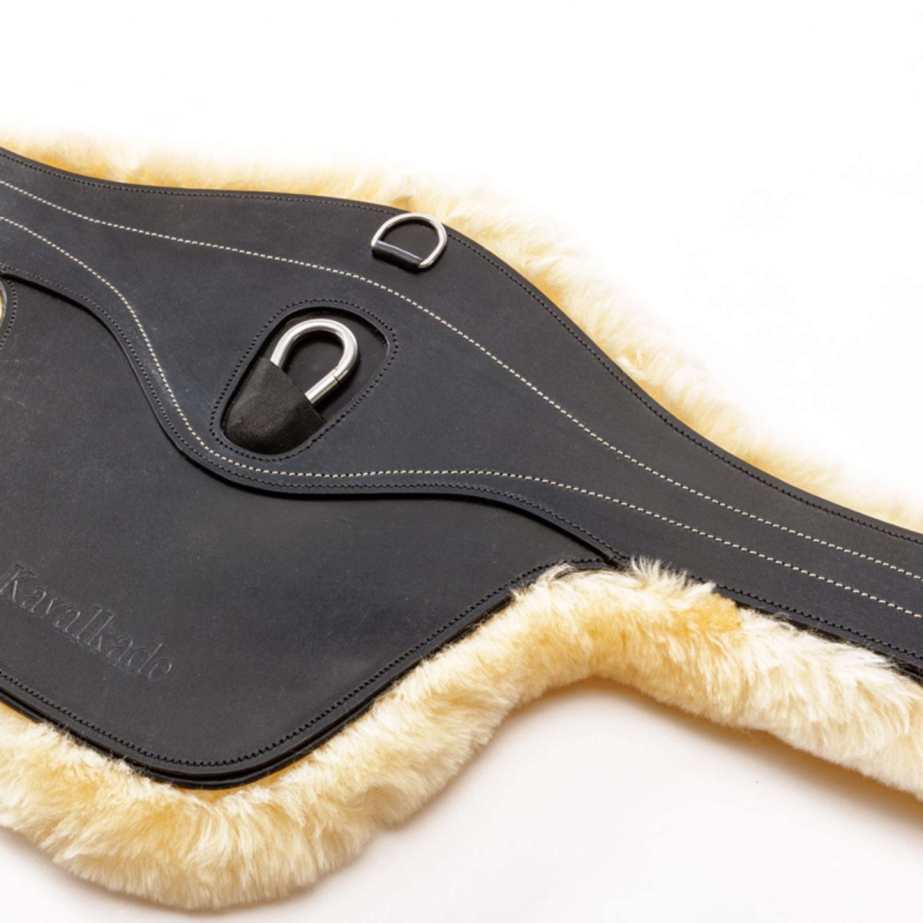 Kavalkade Girth Excellence with Lambswool Black
