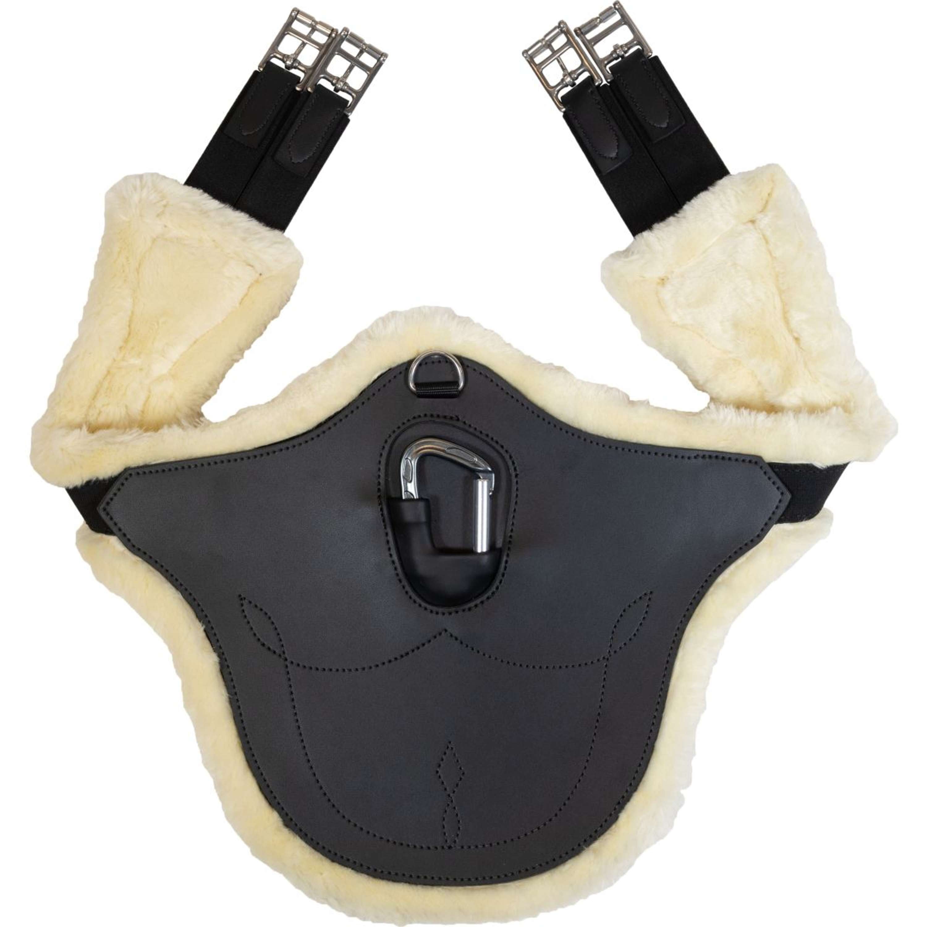 Kentucky Horsewear Jumping Girdle Anatomic Sheepskin Black