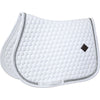 Kentucky Horsewear Saddlepad Glitter Jumping White/Silver