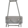 Kentucky Hat Holder with a Hook Steel Silver
