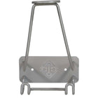 Kentucky Hat Holder with a Hook Steel Silver