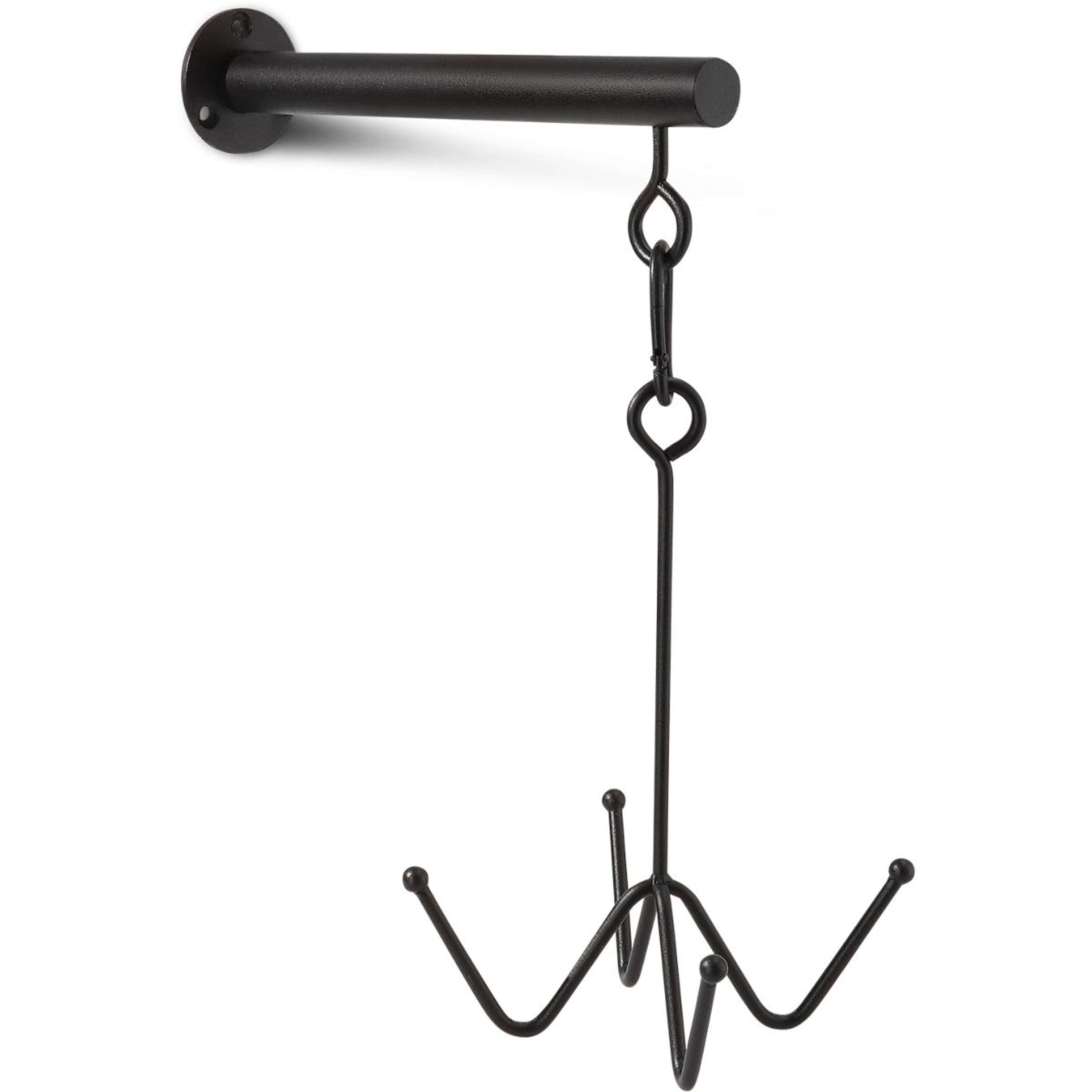 Kentucky Horsewear Cleaning Hook 4 Wall mounting Black