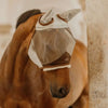 Kentucky Fly Mask Skin Friendly with Ears Silver