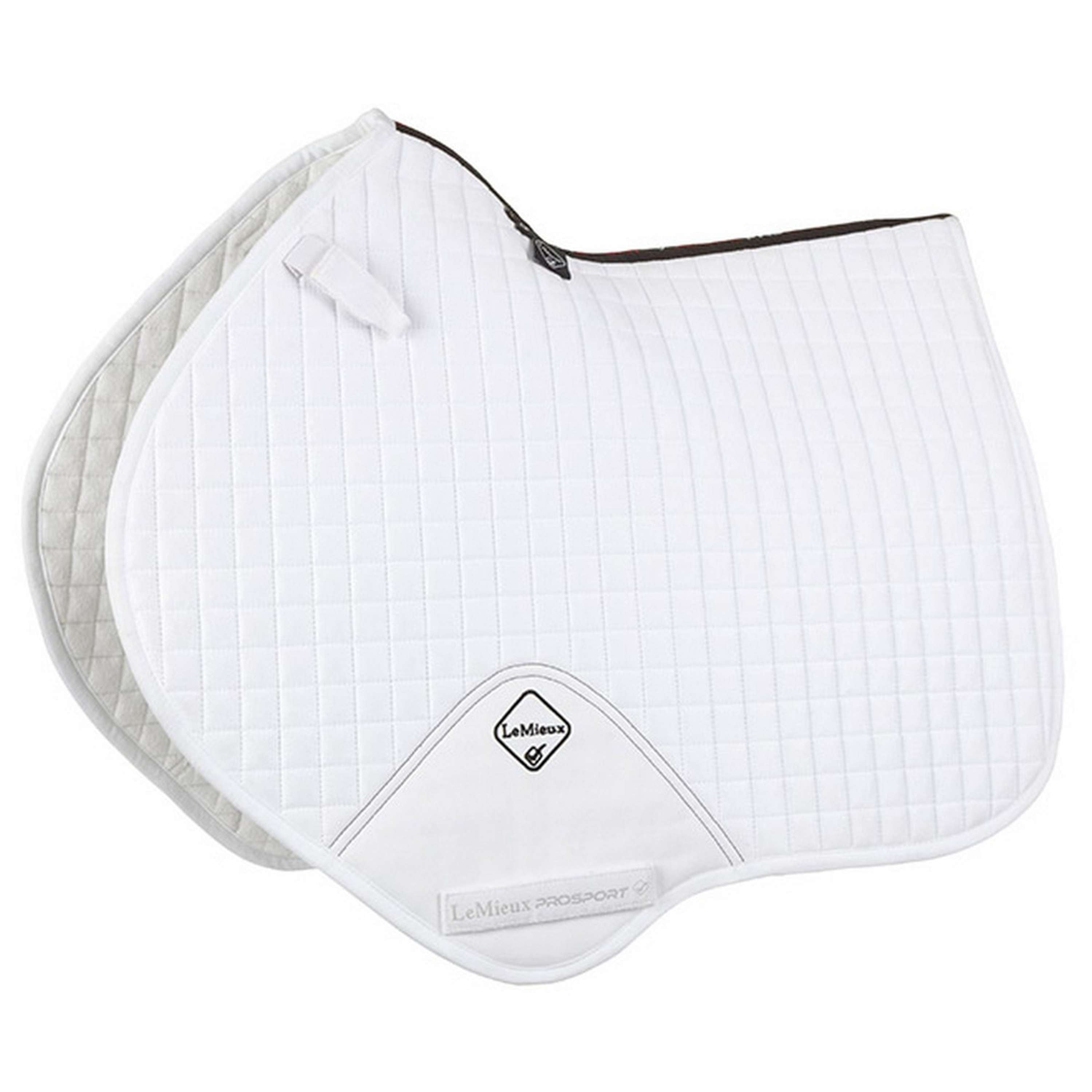 LeMieux Saddlepad Luxury Square CC White