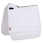 LeMieux Saddlepad Carbon Mesh Air Square Dressage White