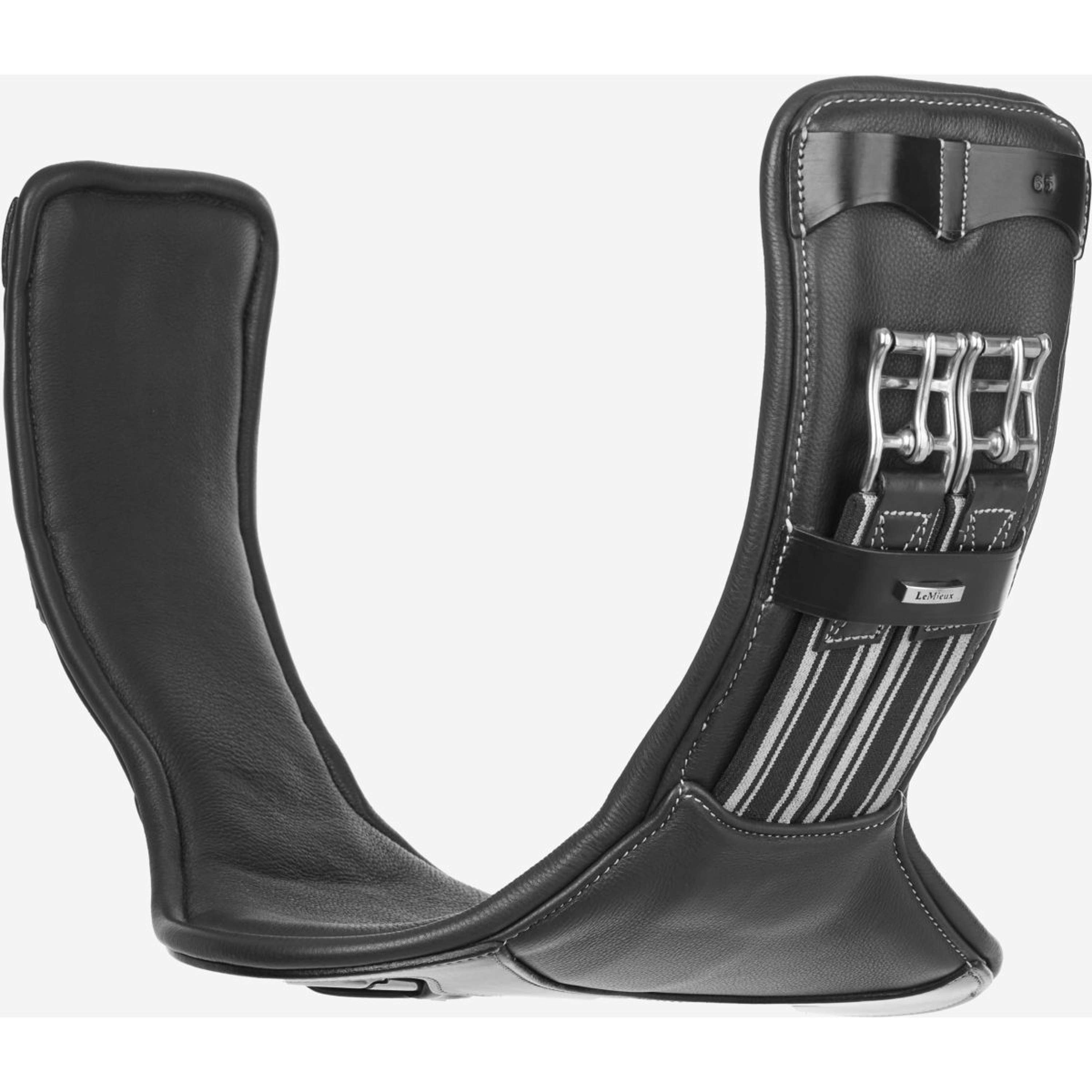 LeMieux Girth Arika Contoured Short Black