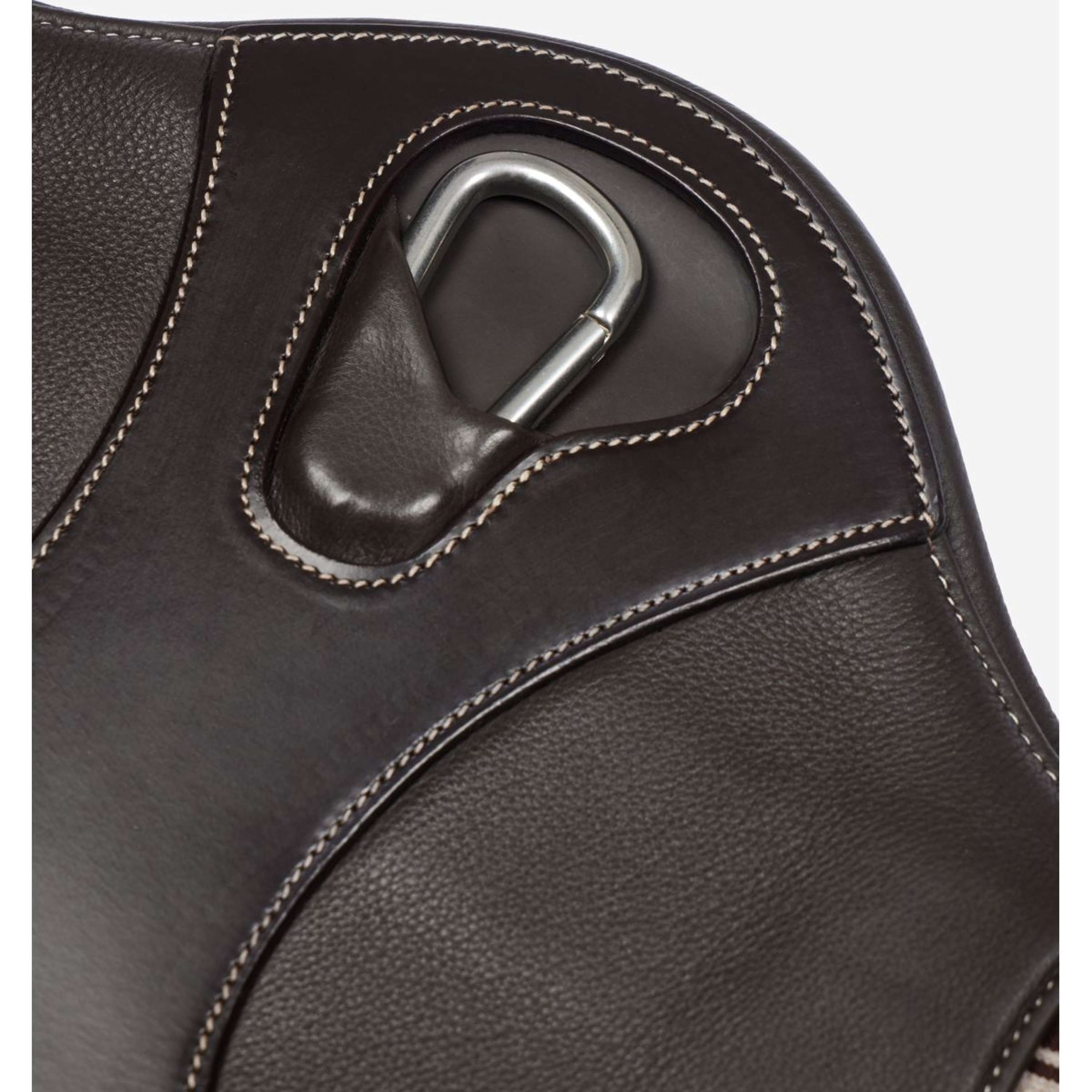 LeMieux Girth Arika Contoured Short Brown