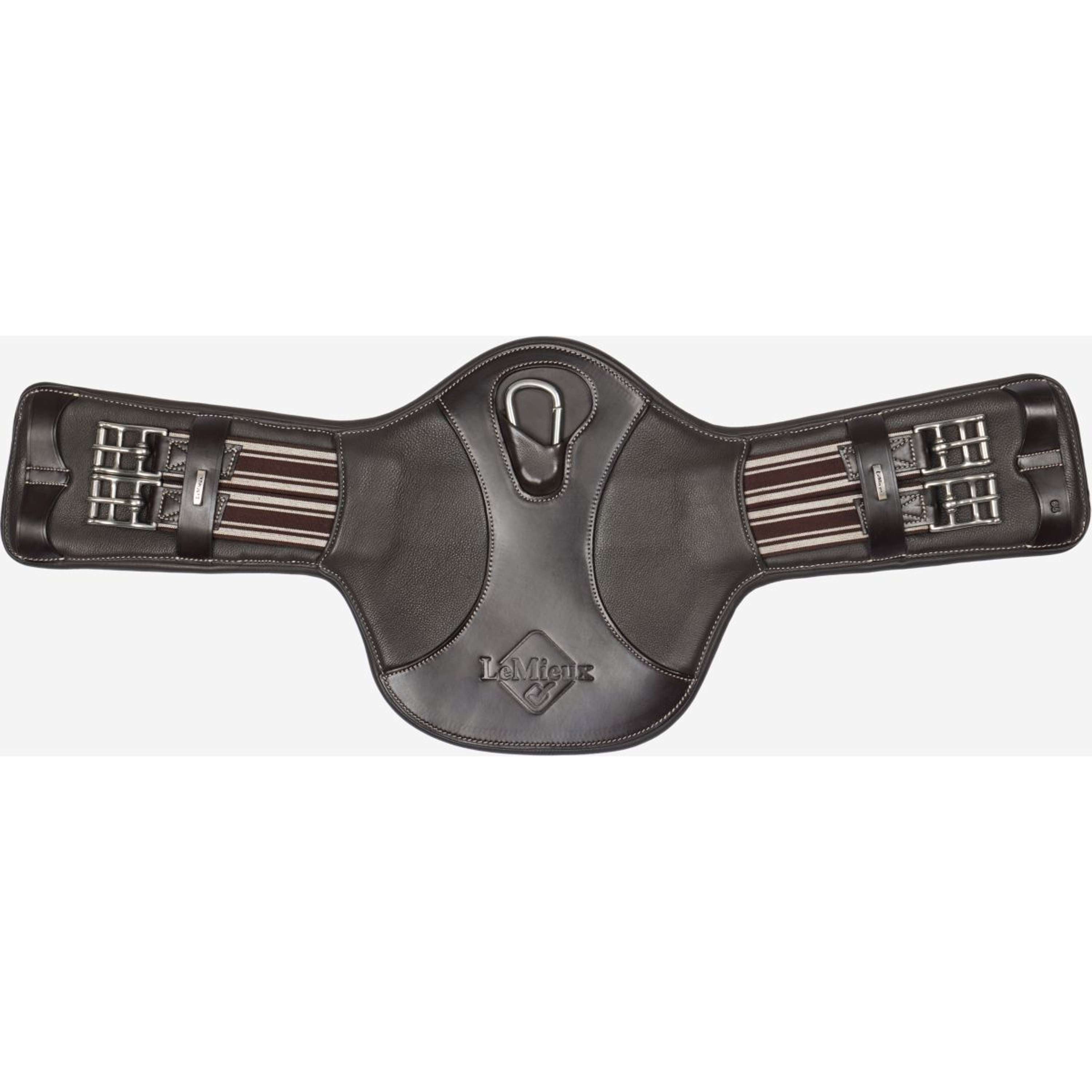 LeMieux Girth Arika Contoured Short Brown