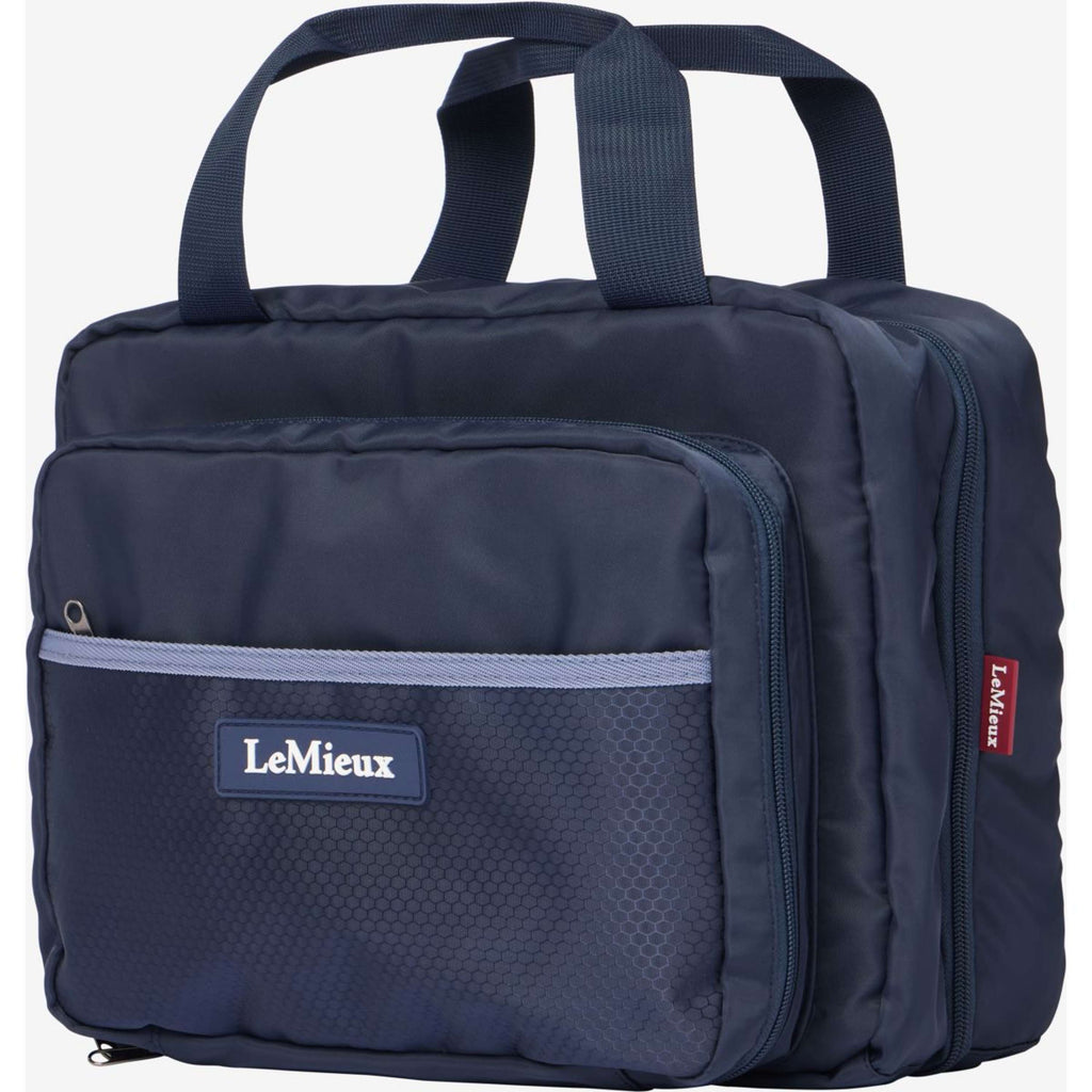LeMieux Grooming Bag Fold Down Navy