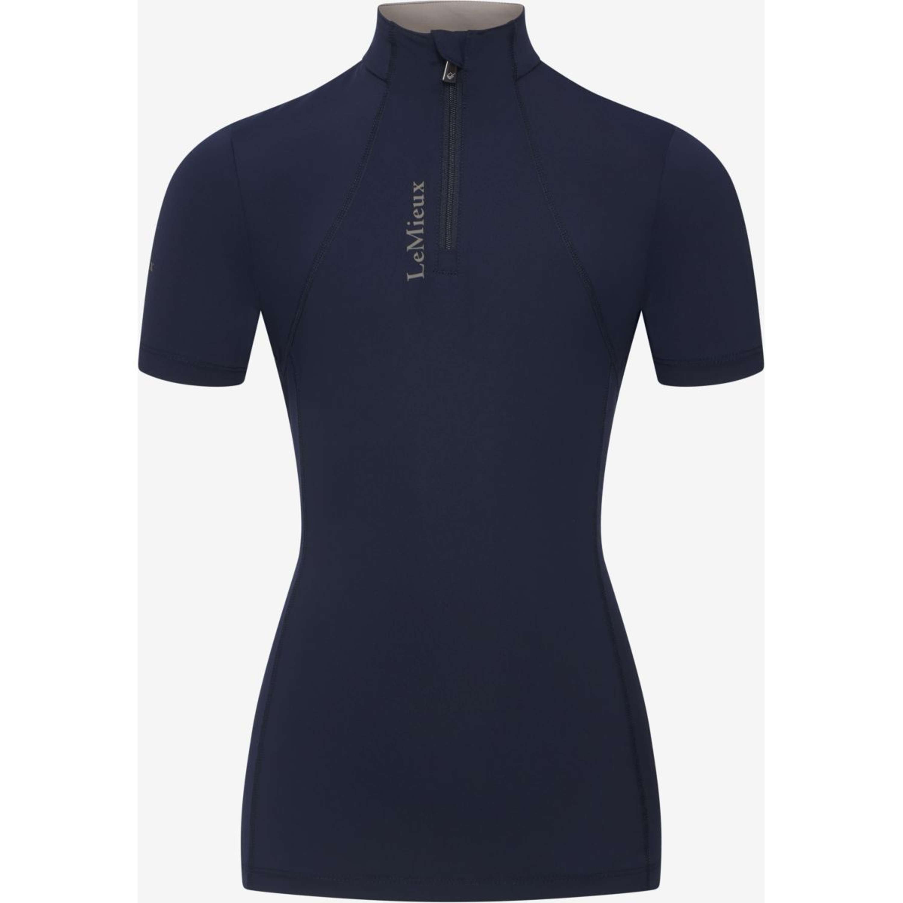 LeMieux Baselayer Young Rider Classique Short Sleeves Navy